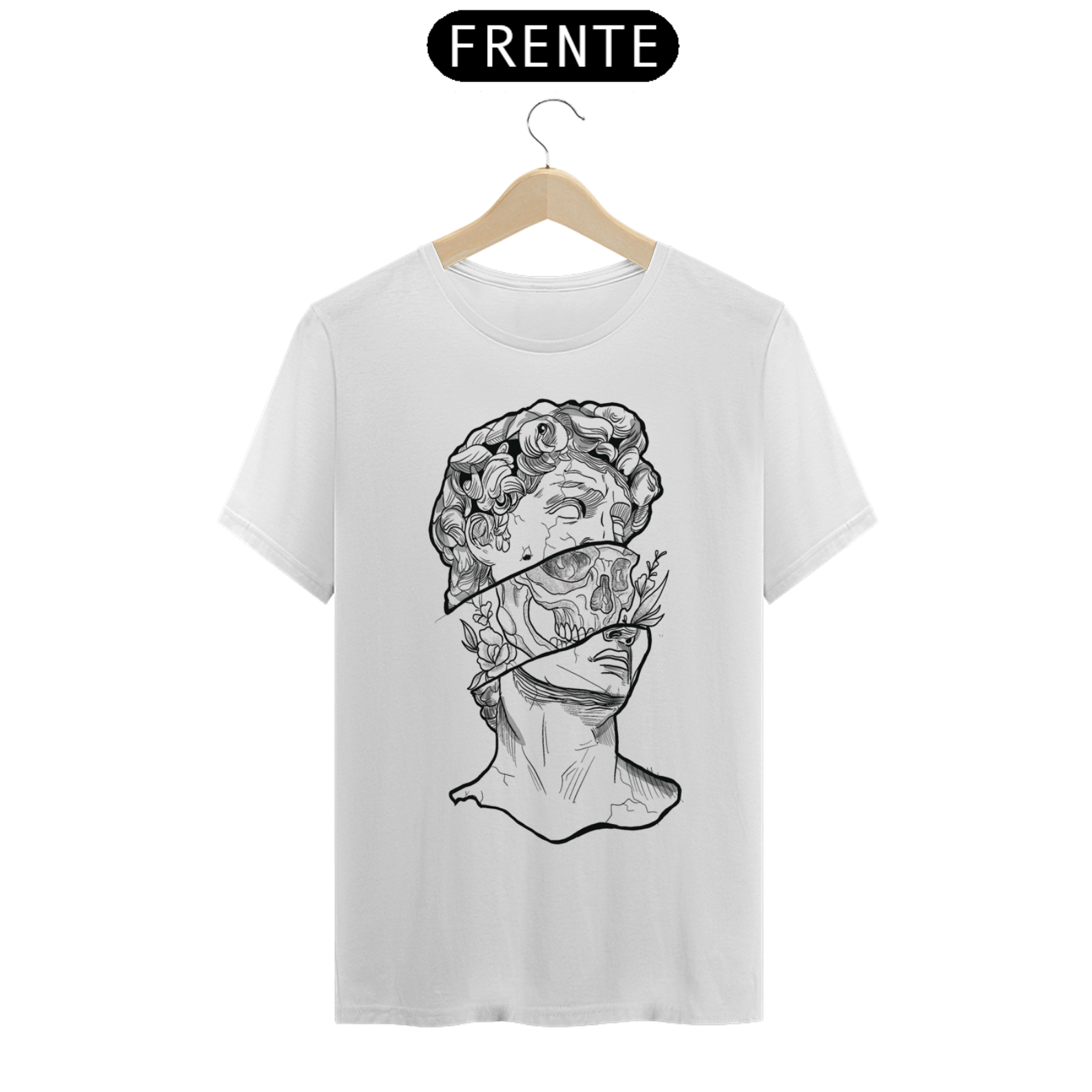 Camiseta rosto de 1 real