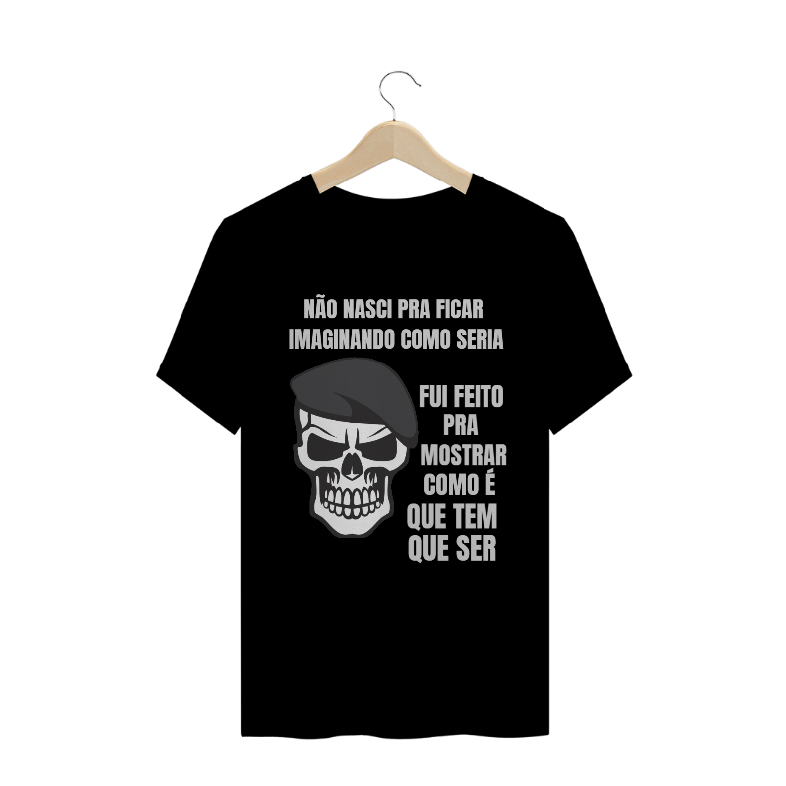 Camiseta Futuro Policial - Preta