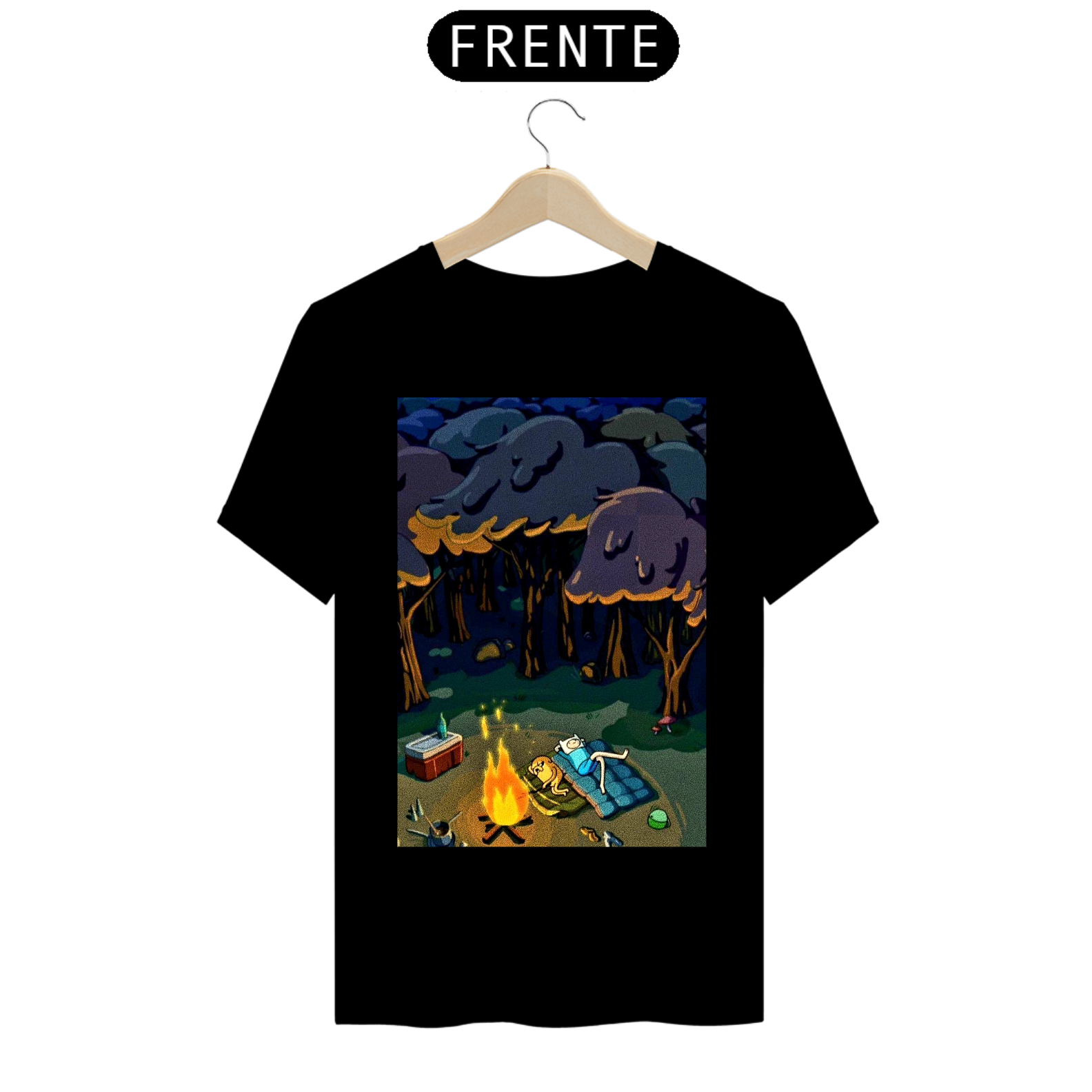 Nome do produto  Camisa Finn e Jake