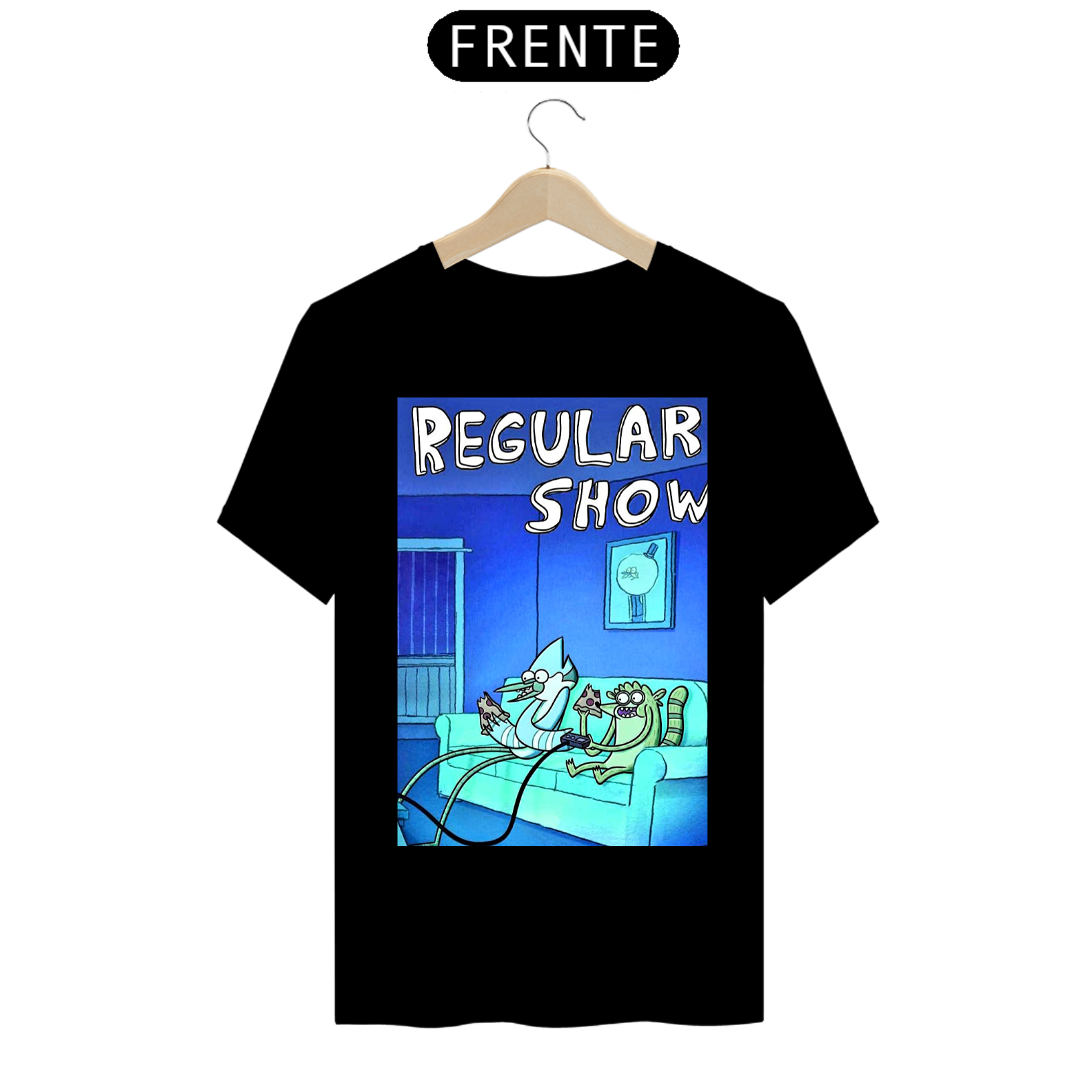 Nome do produto  Camisa regular show 