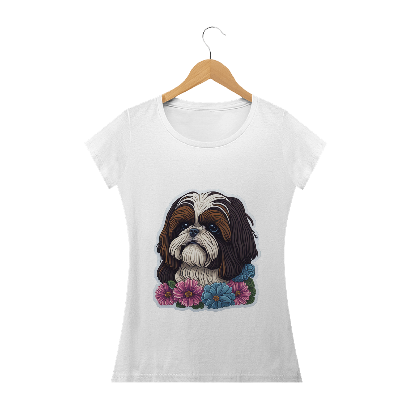 SHIH TZU FLOWERS