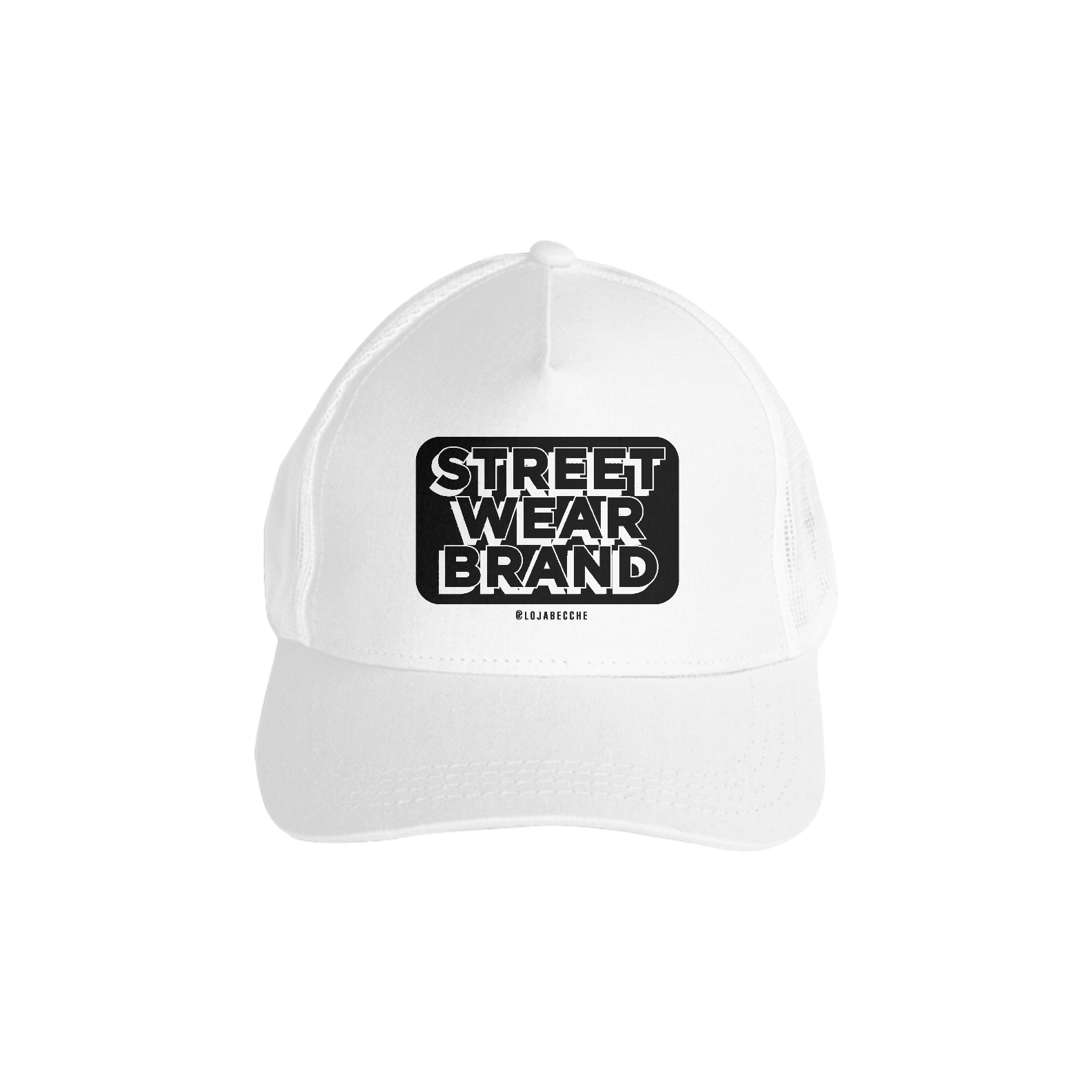 Boné Americano Com Tela (branco ou vermelho) | StreetWear Urbano | UNISSEX