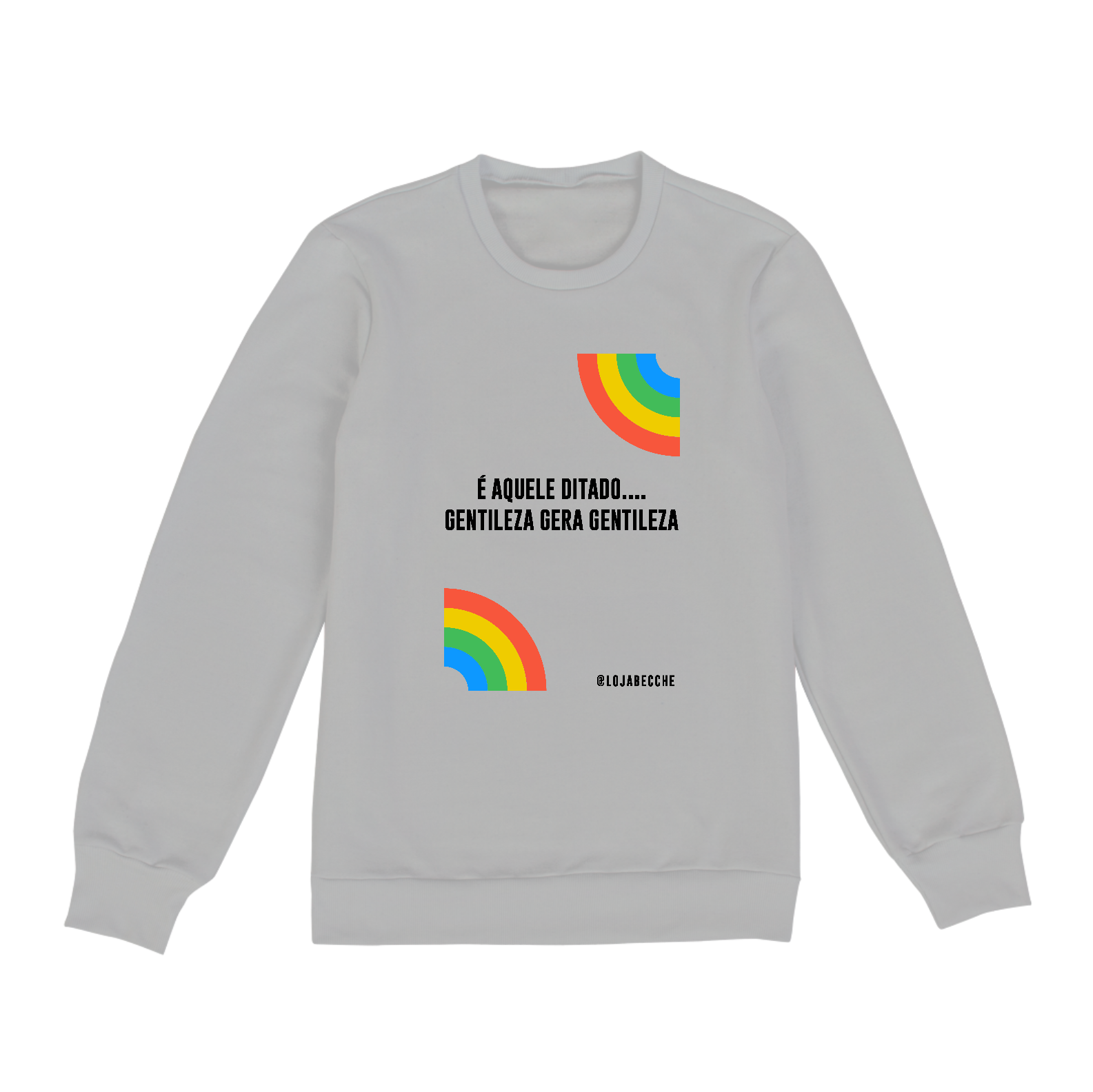 Moletom Fechado Unissex | Gentileza gera gentileza