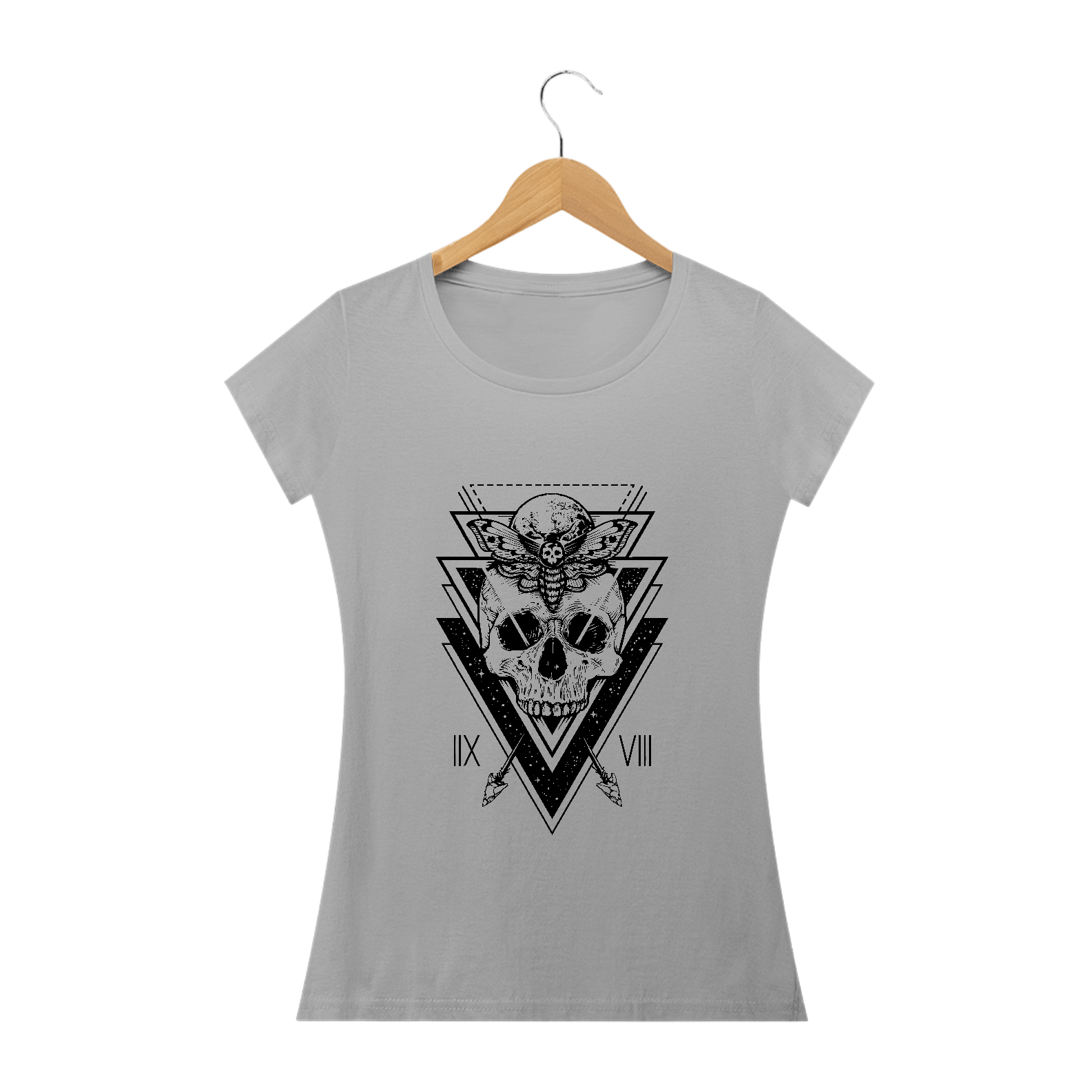 Skull (camiseta baby look)