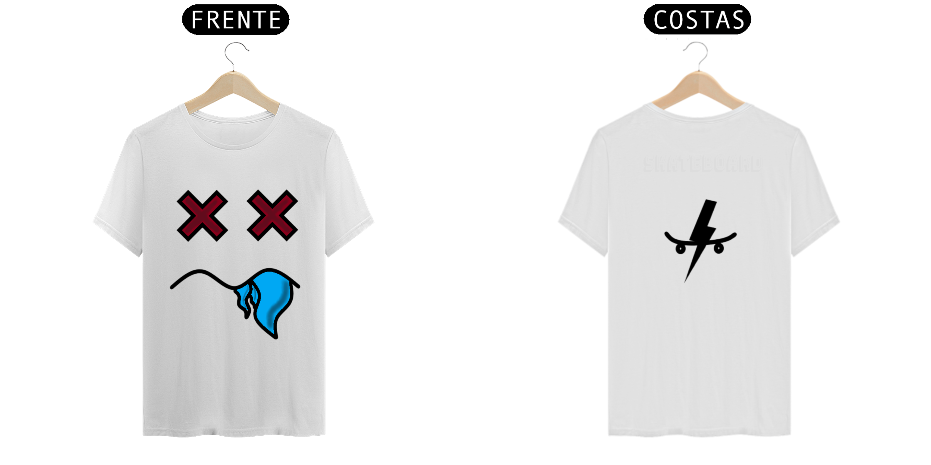 camisa skateboard Loja estampa