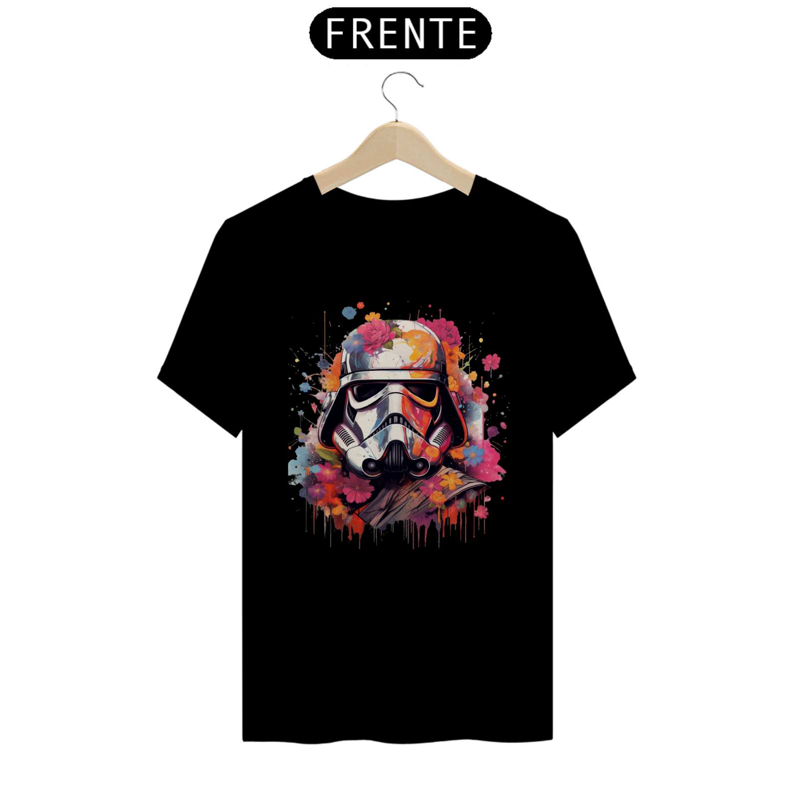 Camisa Preta Darth Vader