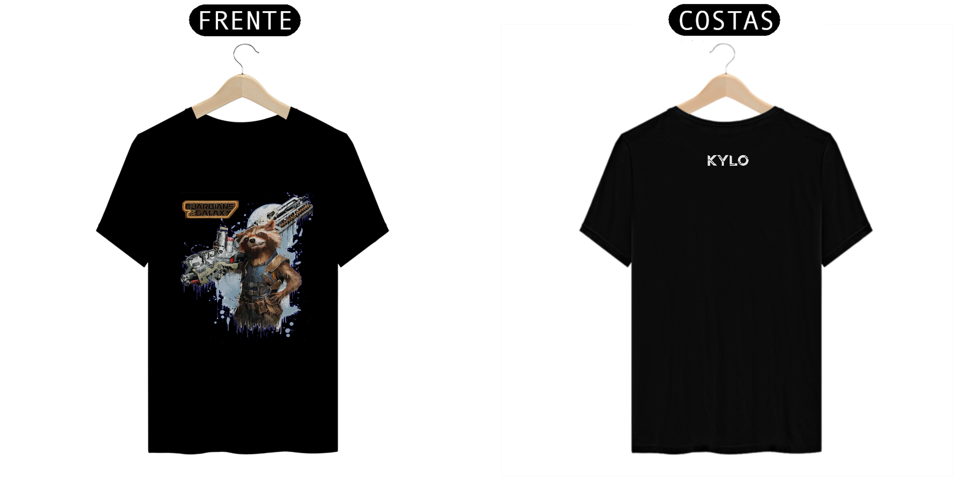 Camisa Rocket Racoon T-Shirt Quality