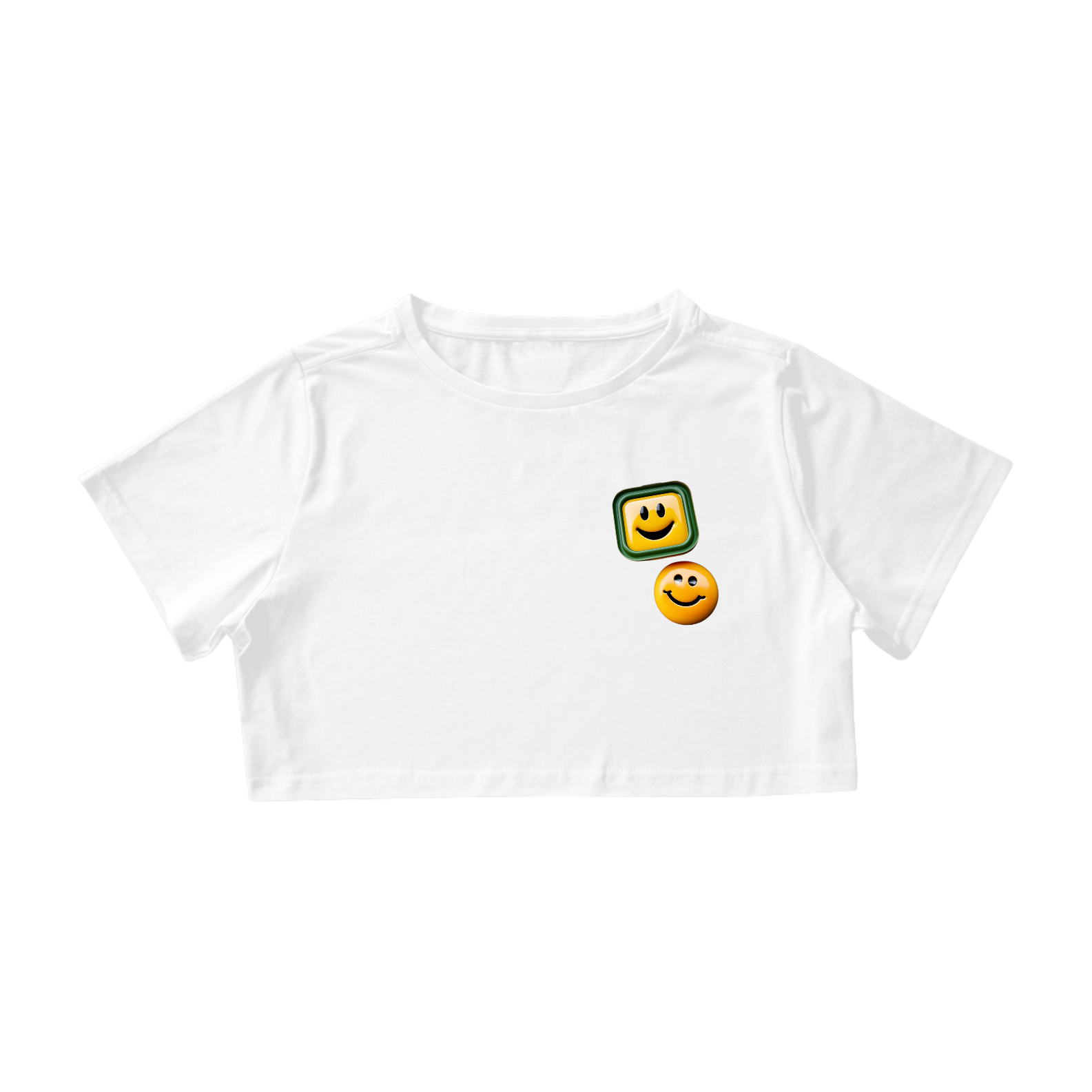 Camisa Cropped Smile