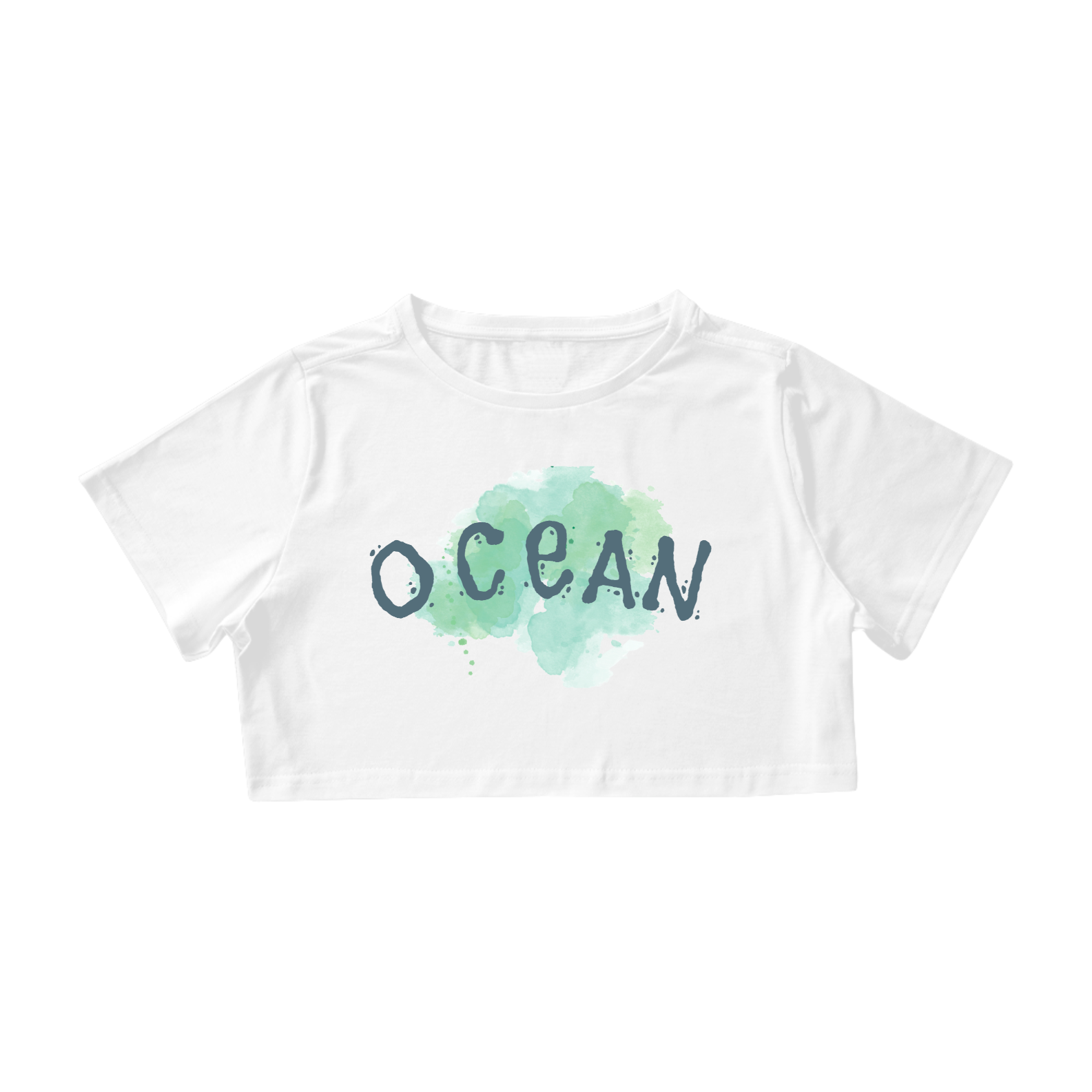 Camisa Cropped Ocean 