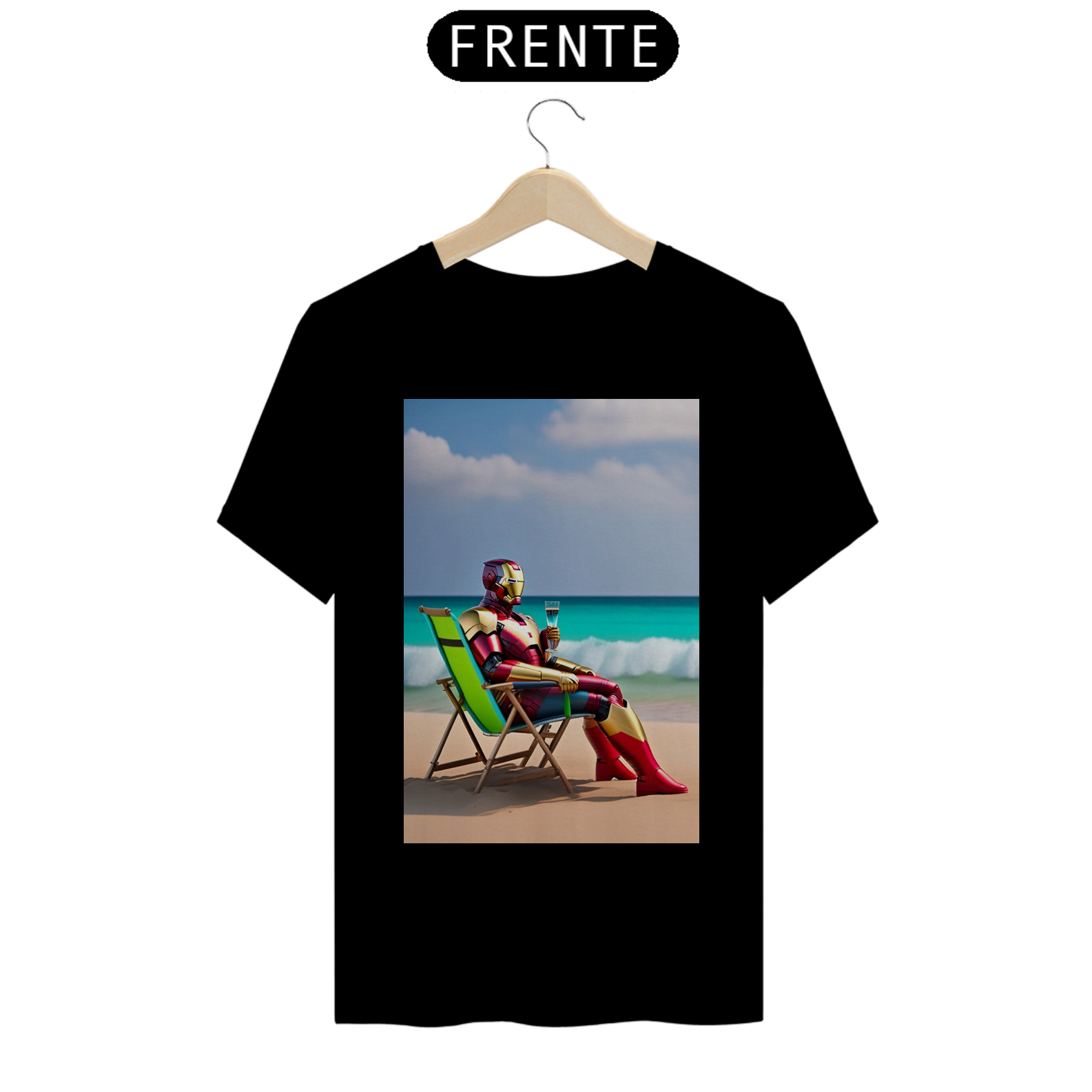 T-shirt Quality Homem de Ferro