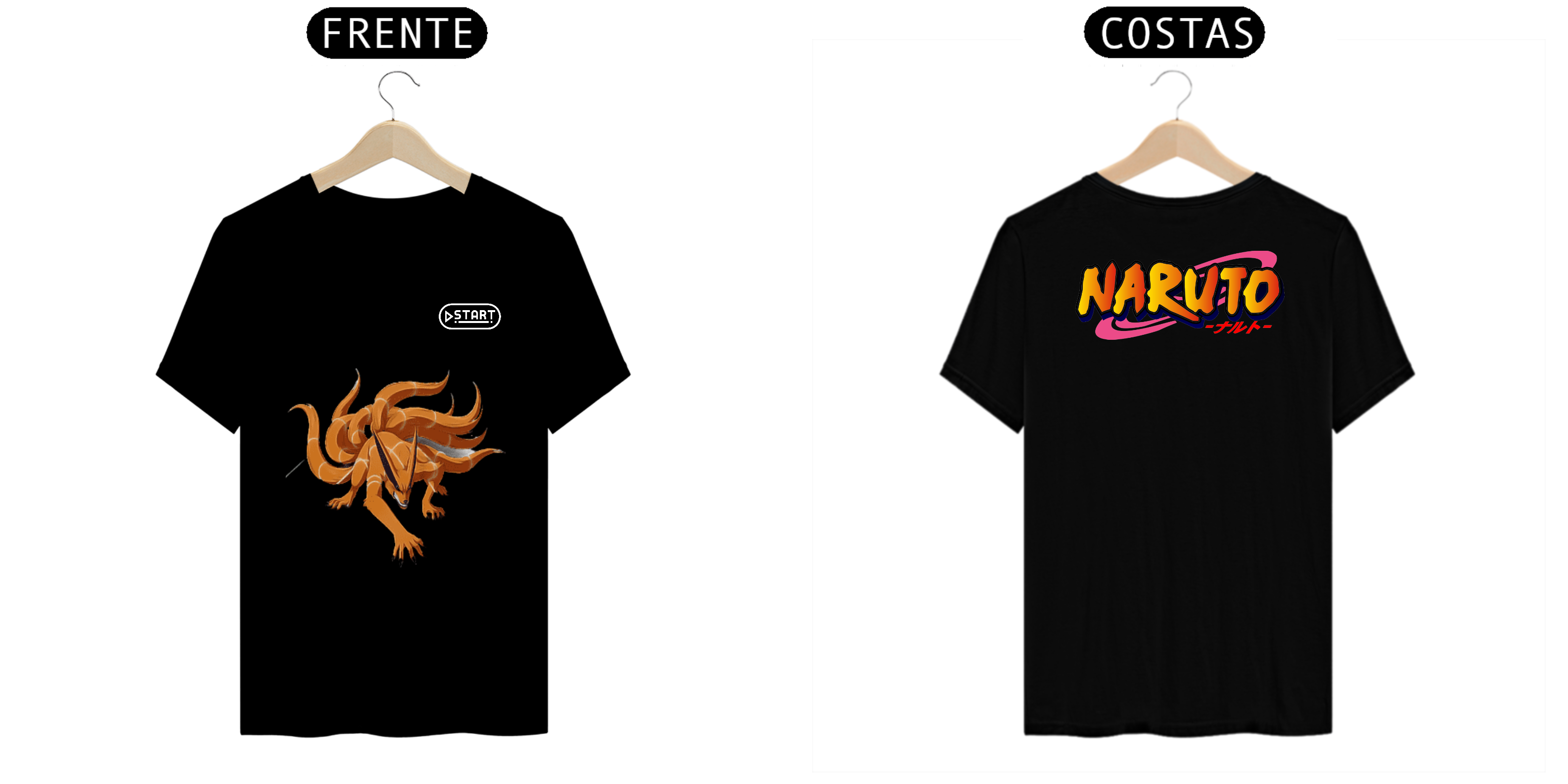 Camisa Start - Naruto (Kurama)