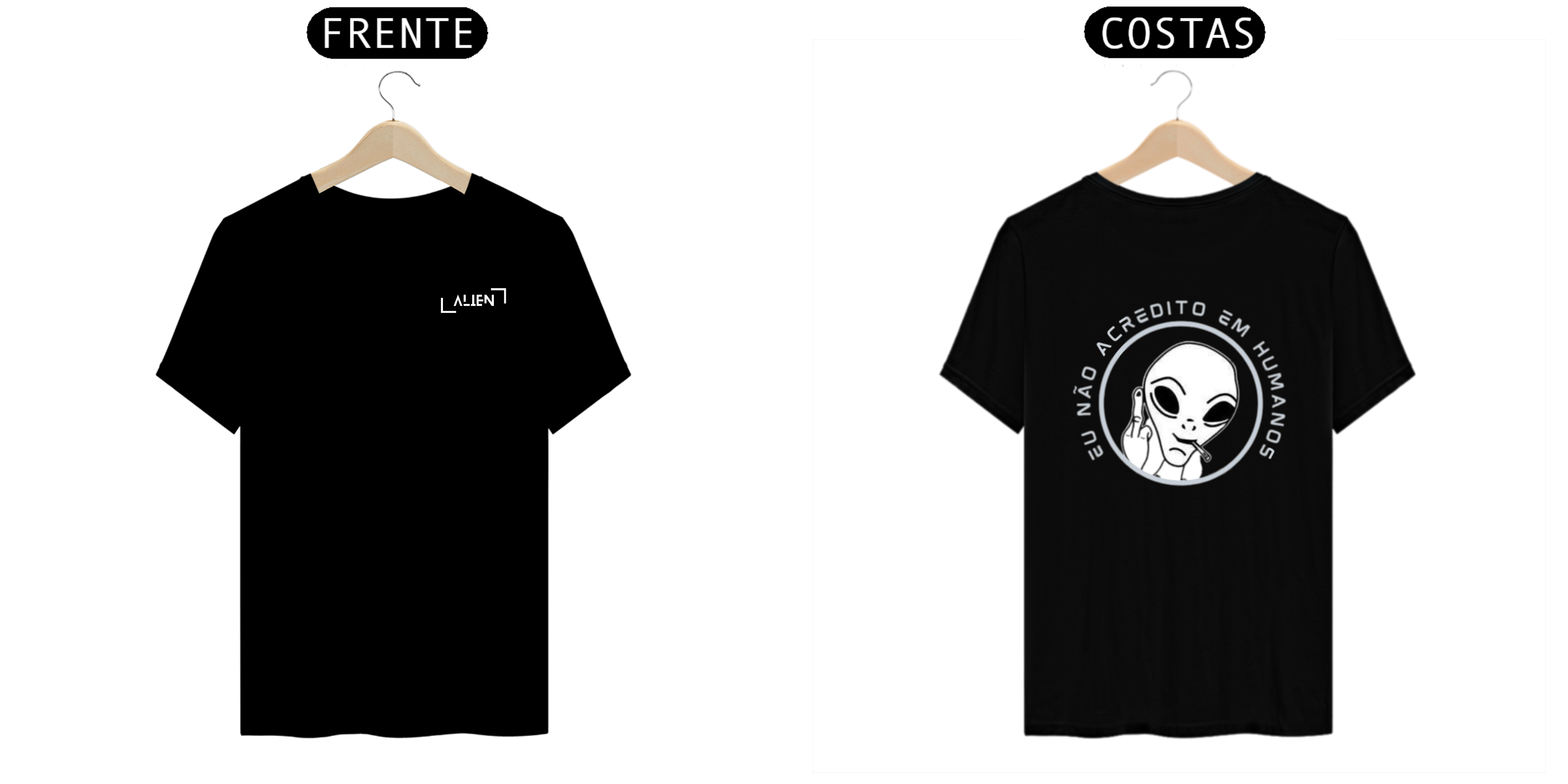 Camiseta T-SHIRT Classica Alien