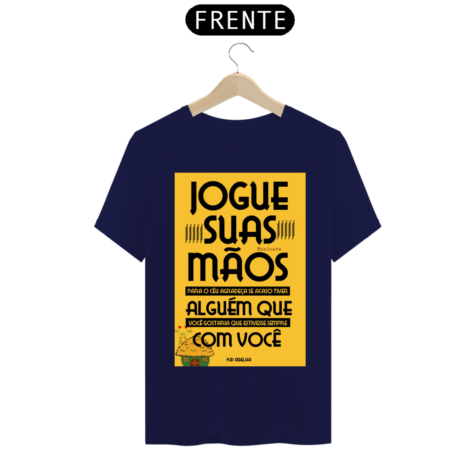 CAMISA JOGUE SUAS MÃOS PARA O CÉU