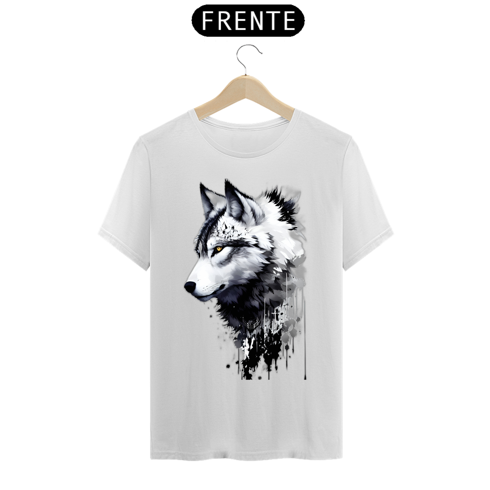 CAMISA WOLF WHITE
