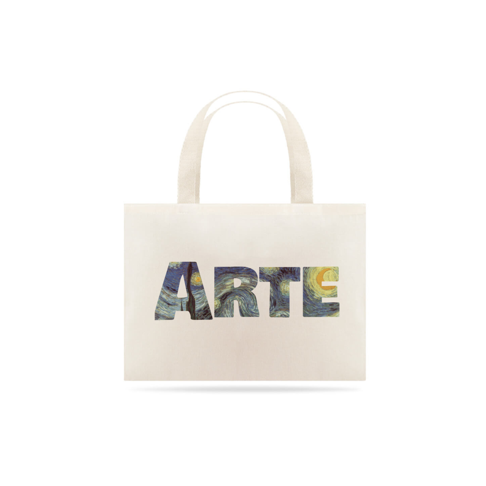 Eco bag - Arte Noite Estrelada de Van Gogh