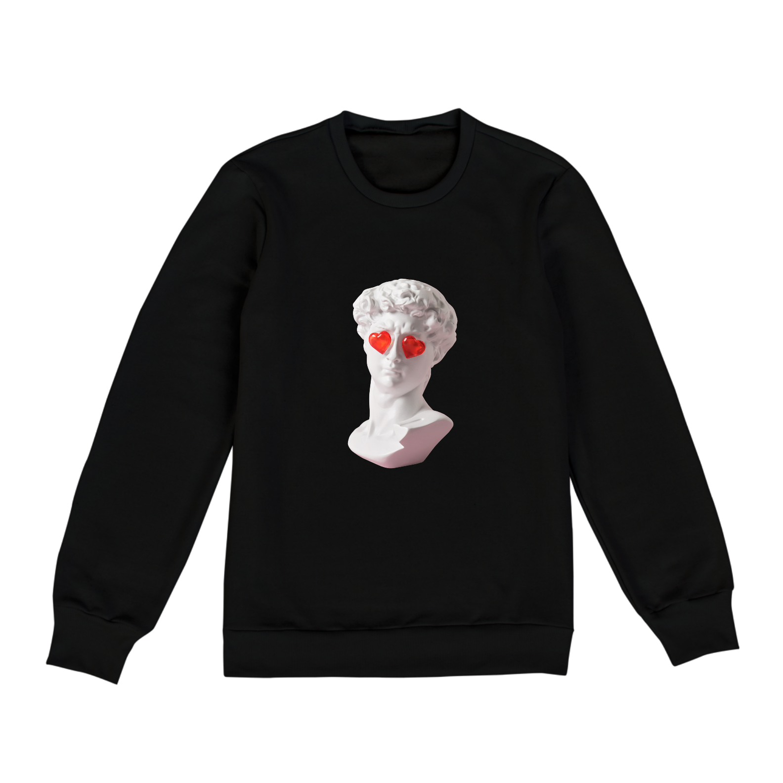 Moletom Unissex - Escultura Apaixonada 
