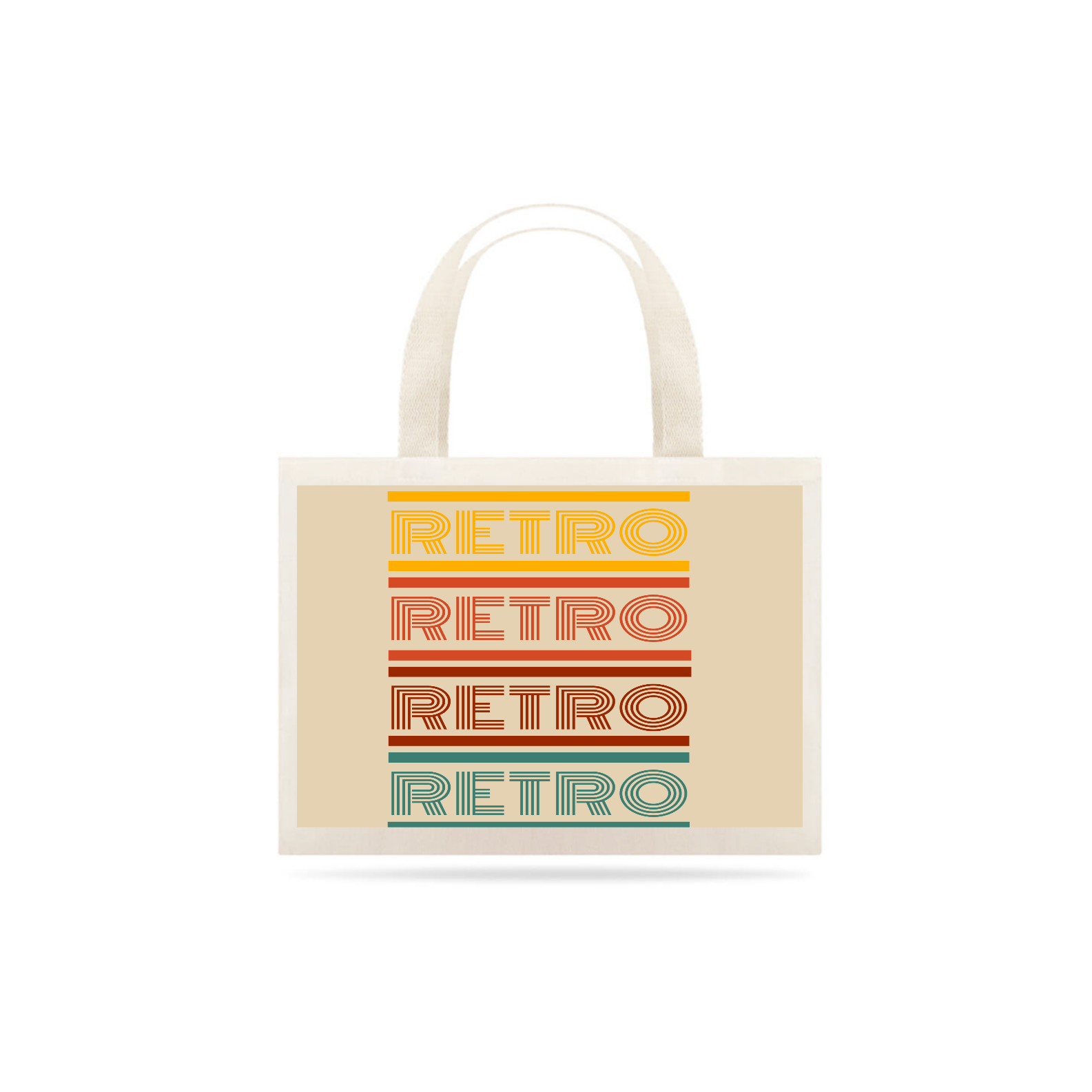 Ecobag grande retrô
