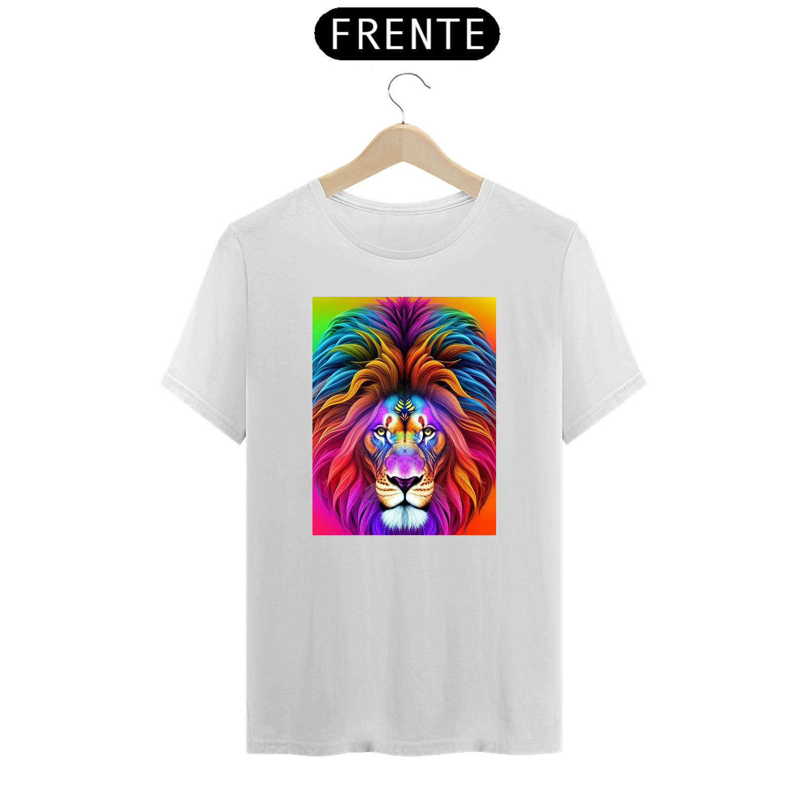 Estampa Leão estilizado