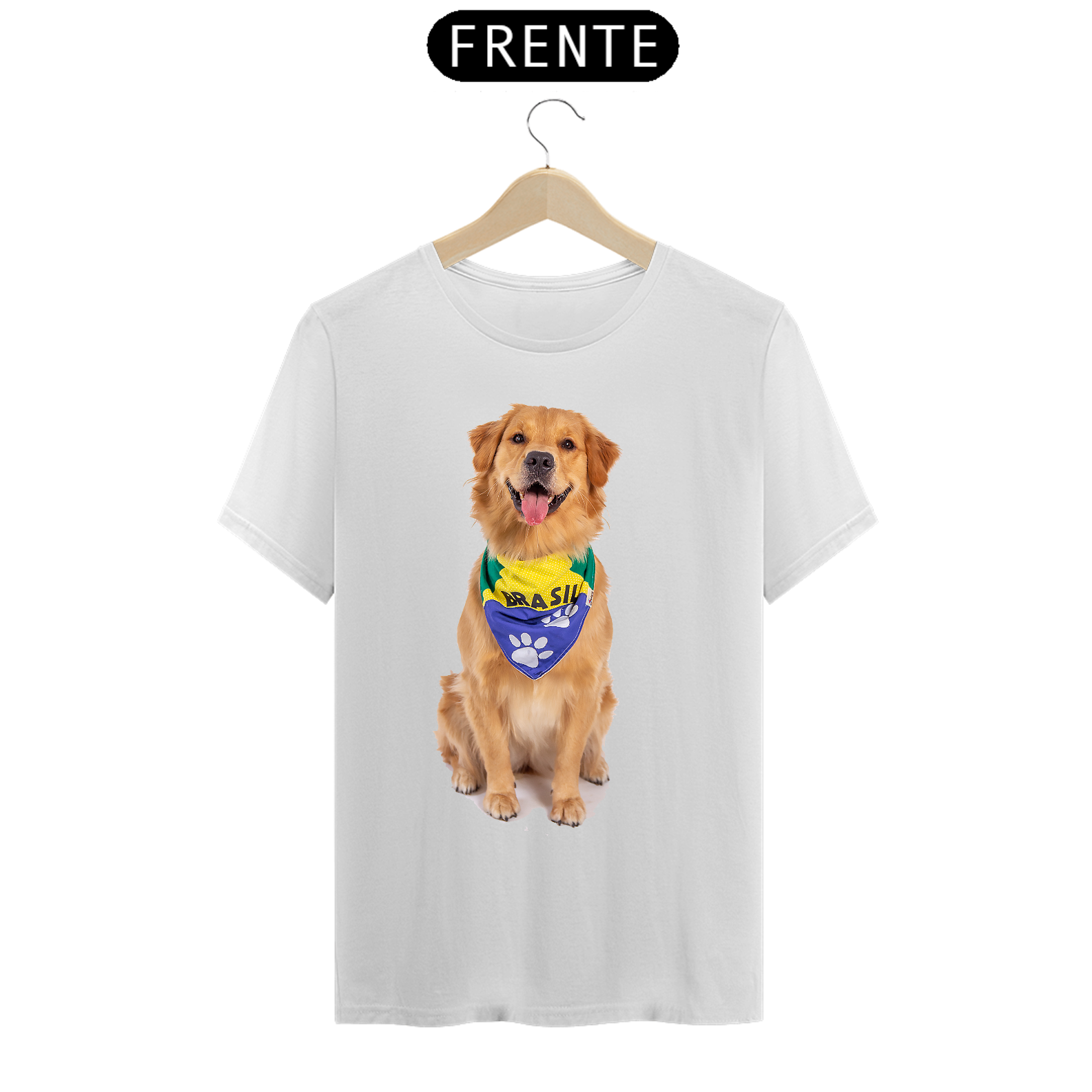Camiseta com Dog Feliz