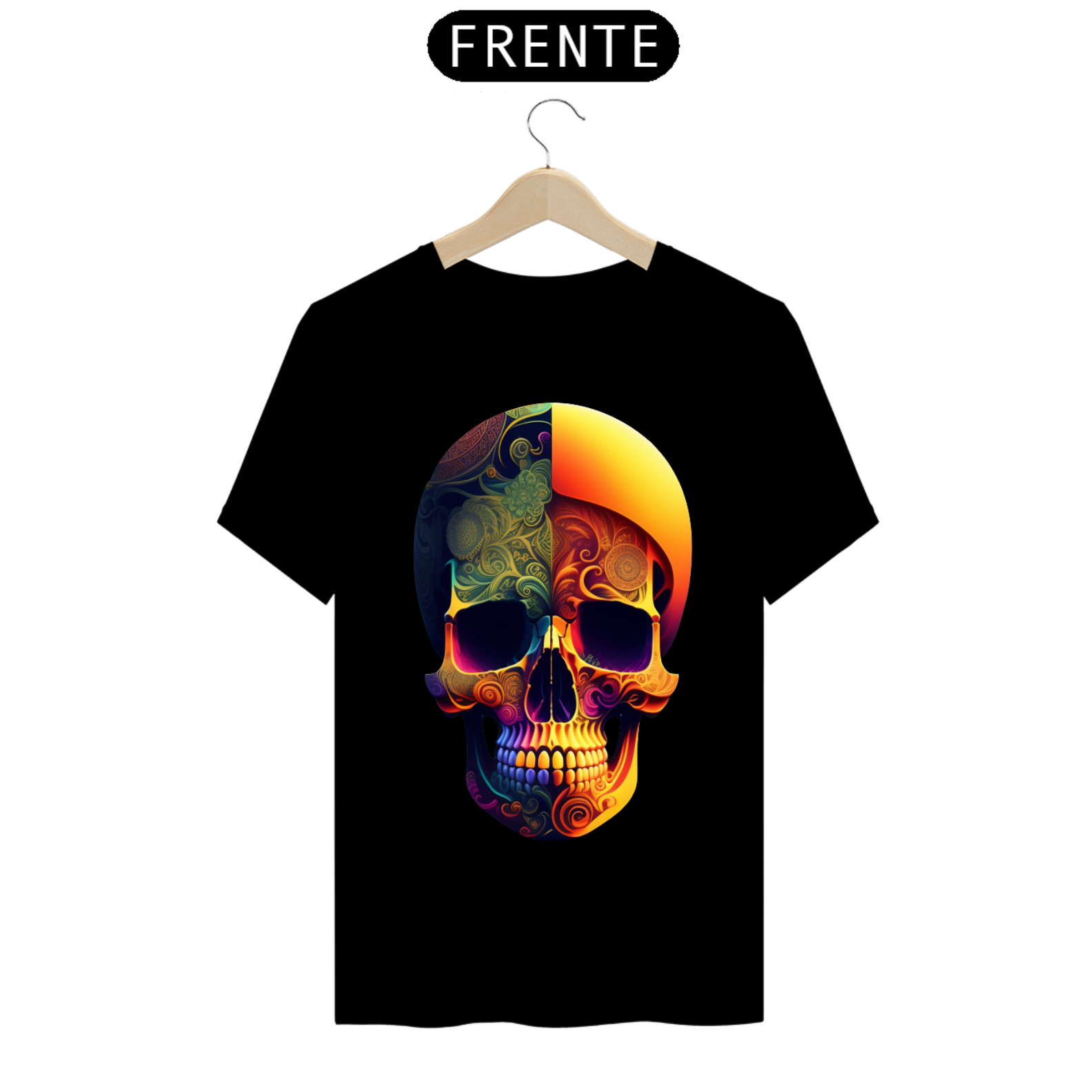 Camiseta T-shirt Caveira Mexicana