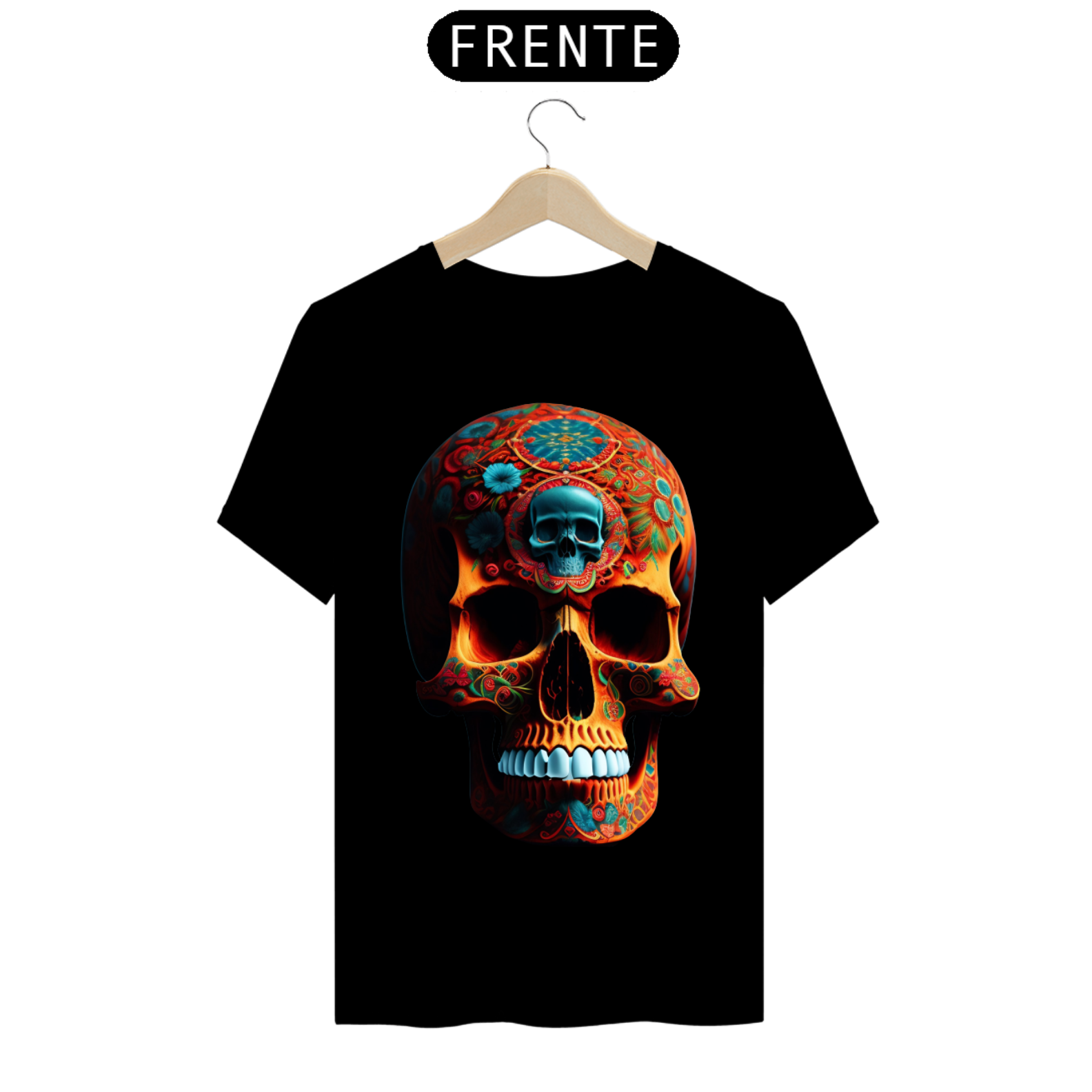 Camiseta T-shirt Caveira Mexicana II