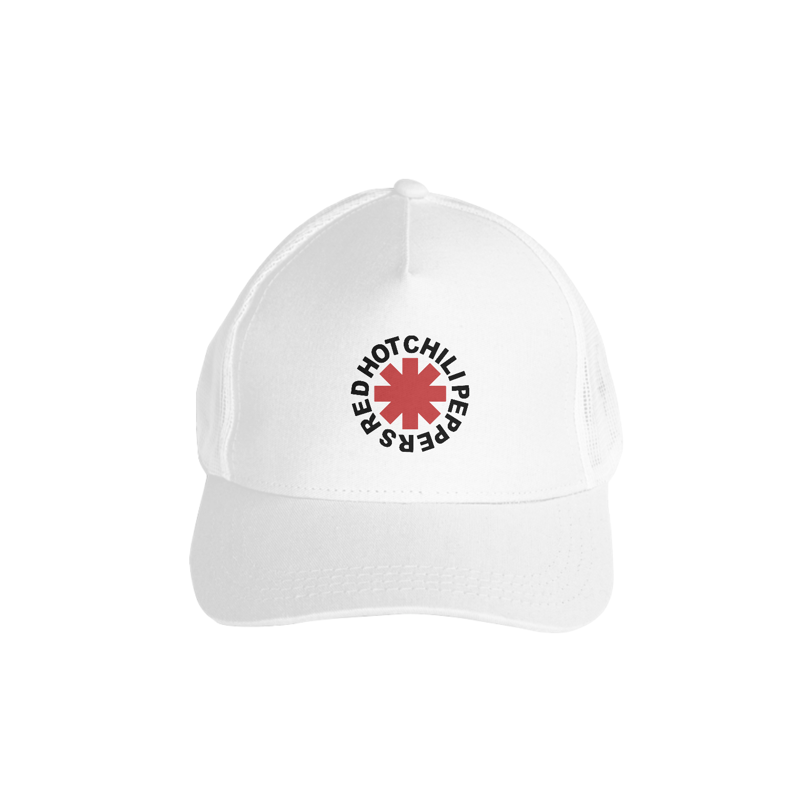Boné Red Hot Chili Peppers - Logo Branco