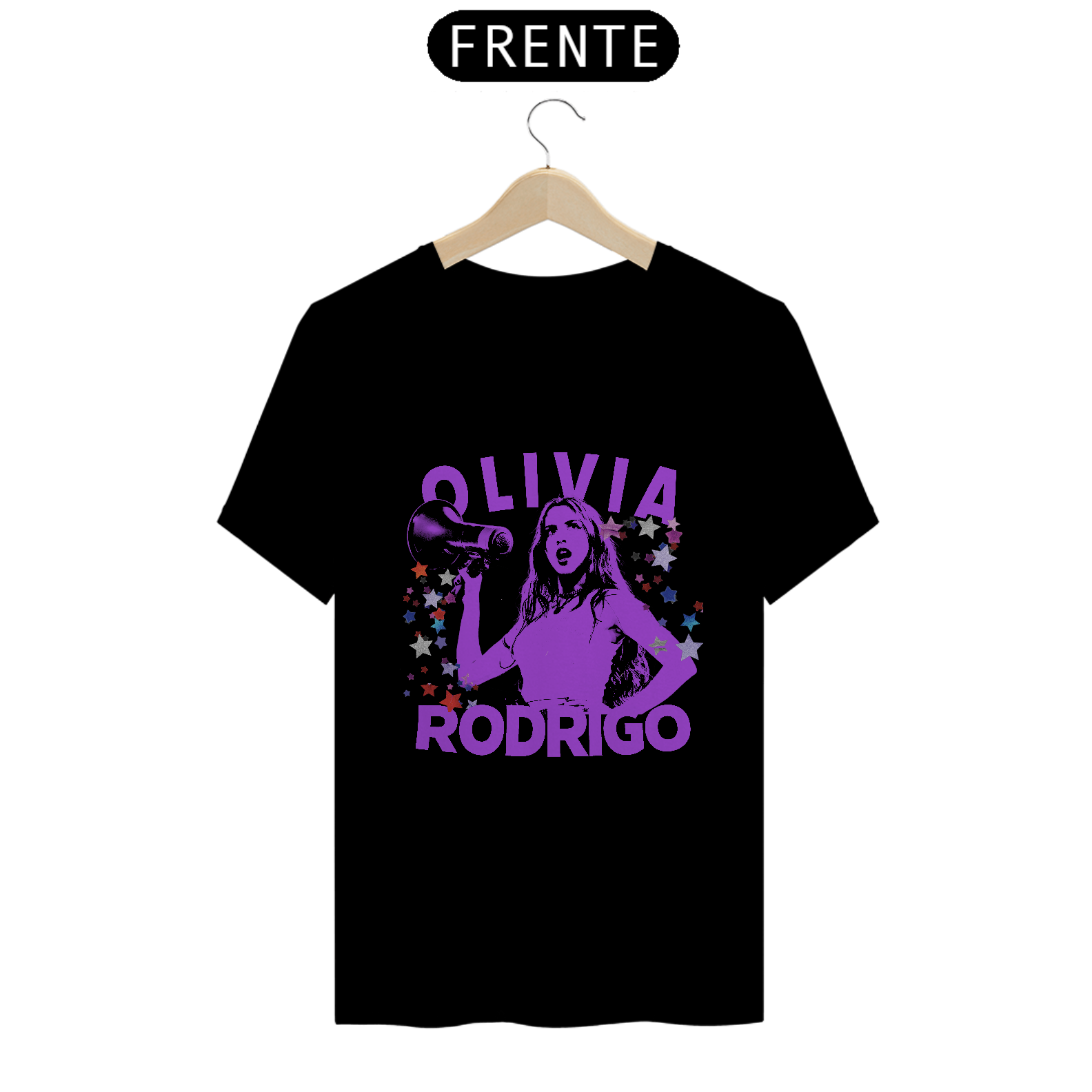 Camiseta Olívia Rodrigo - GUTS World Tour (Frente única)