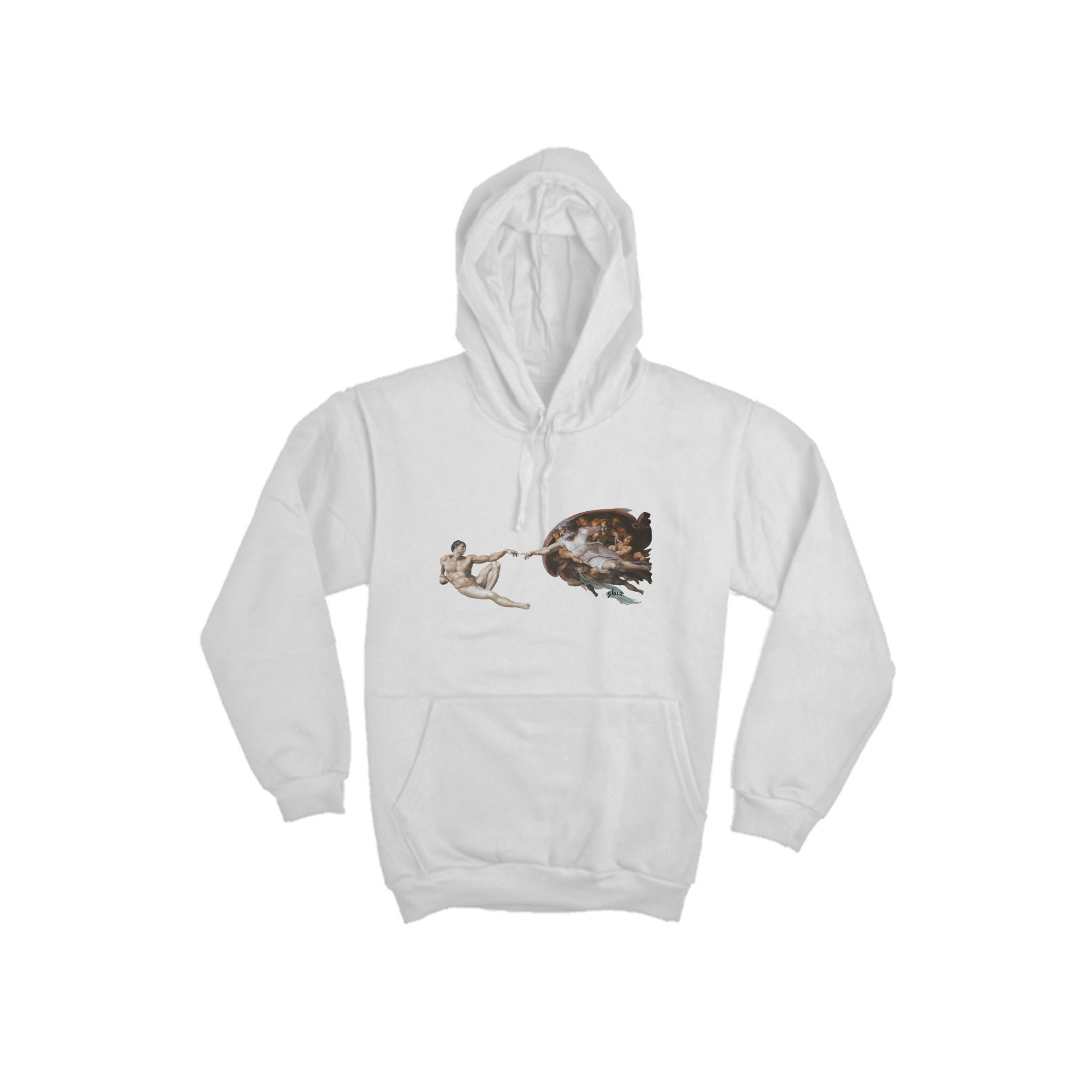 moletom a criação de adão