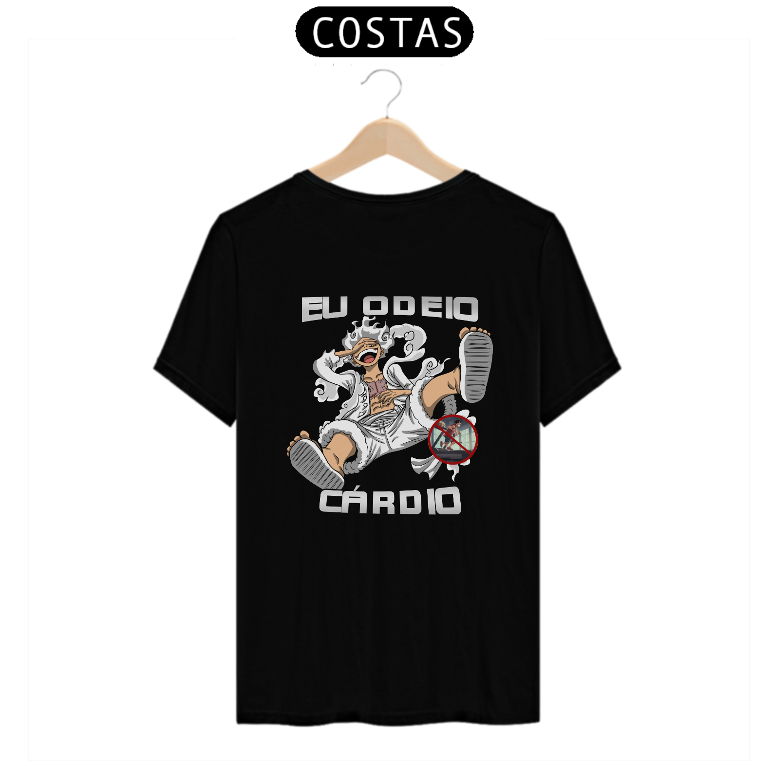 Nome do produto  EU ODEIO CÁRDIO - COSTAS