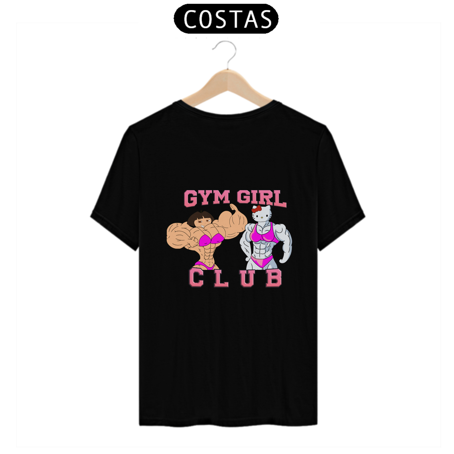 Nome do produto  GYM GIRL CLUB - COSTAS