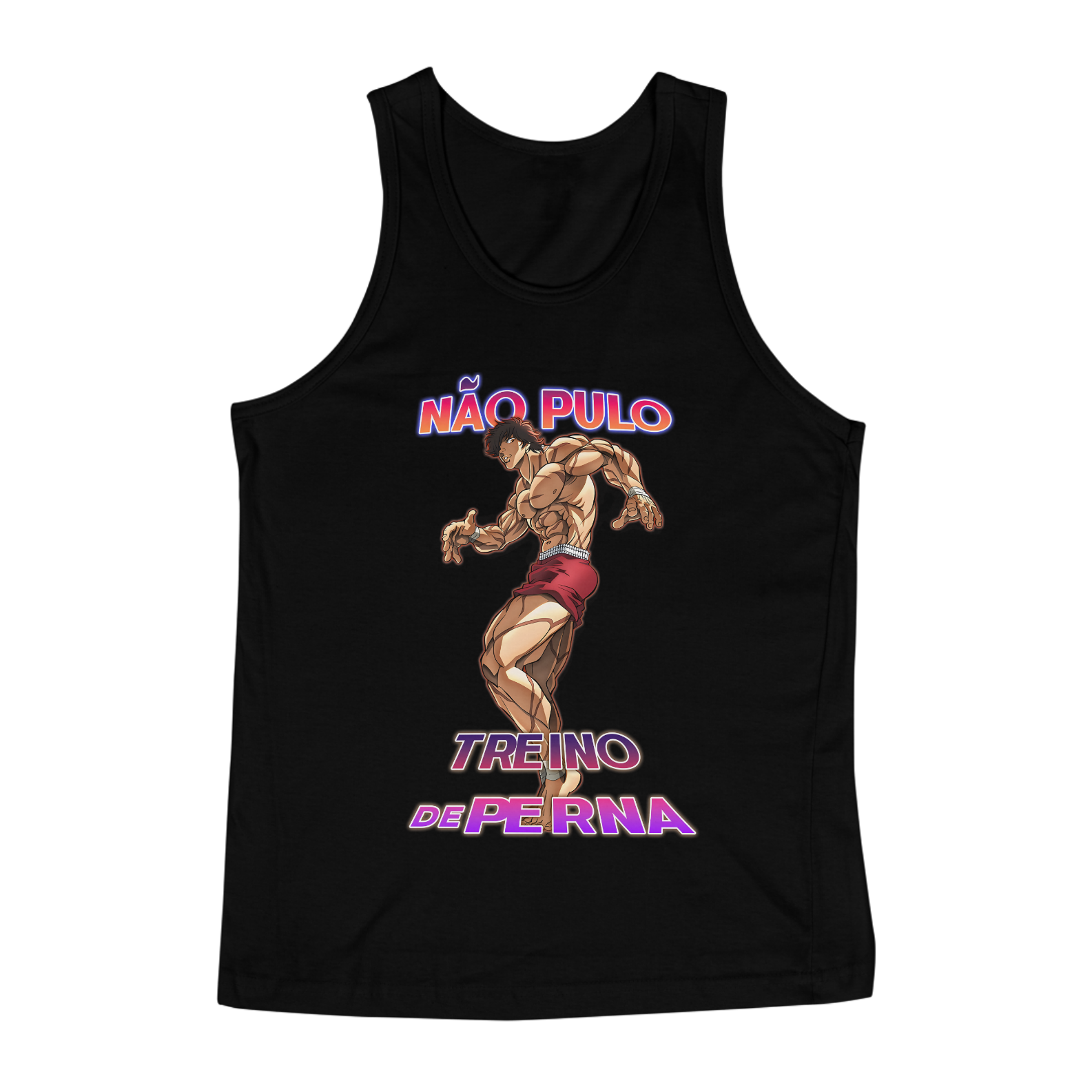 Nome do produto  NÃO PULO TREINO DE PERNA - REGATA