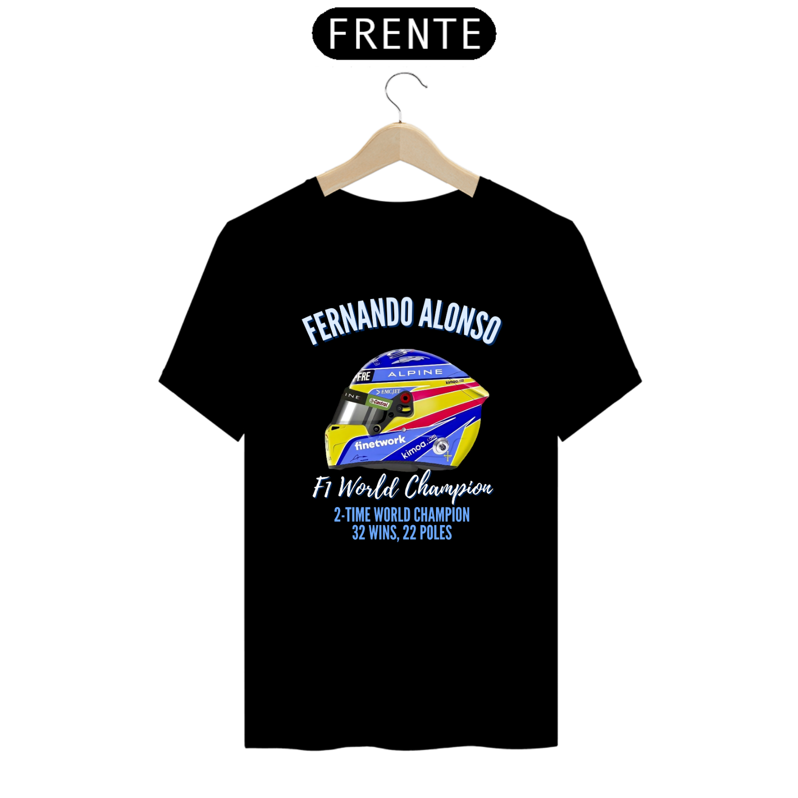 Nome do produto  Camiseta Fernando Alonso