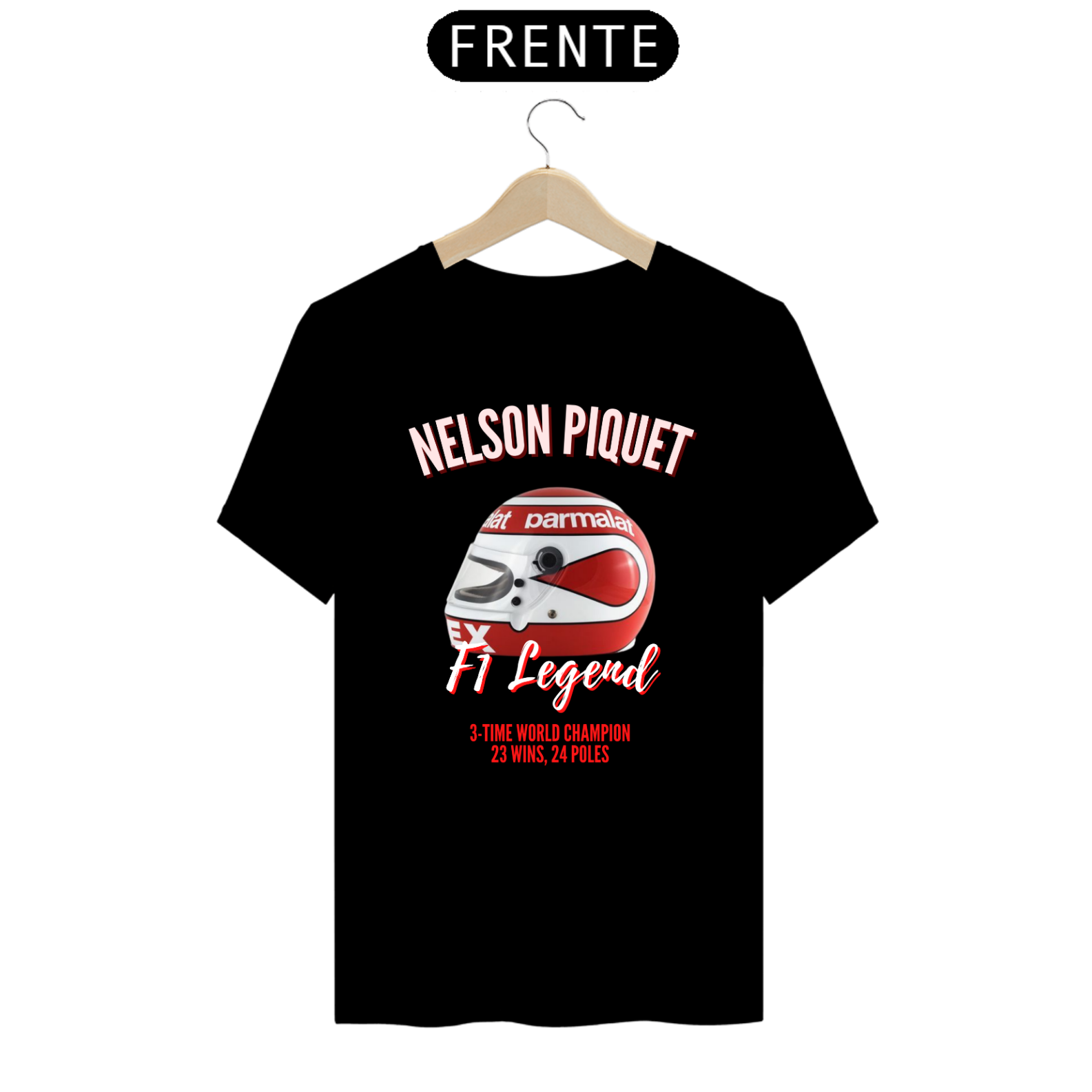 Nome do produto  Camiseta Nelson Piquet 