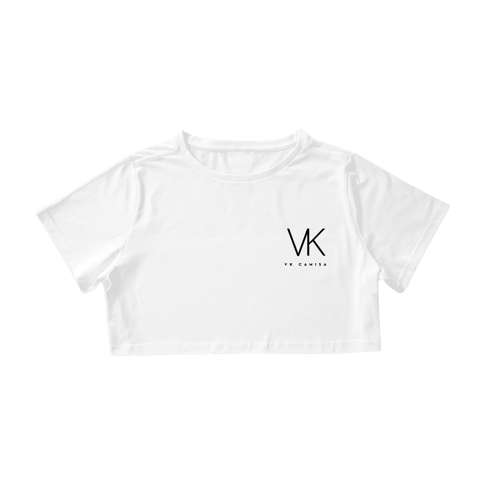 CROPPED DA MARCA  VERSÃO BRANCA (FEMININO)