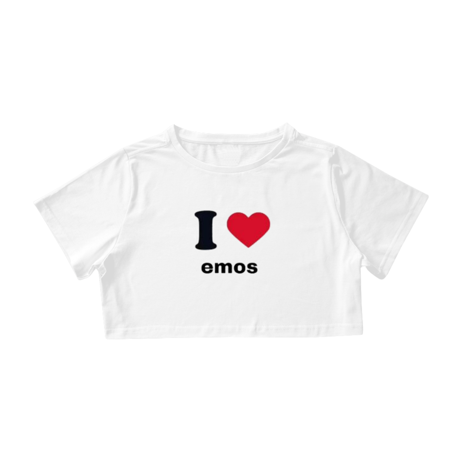 Croopped Eu Amo Emos