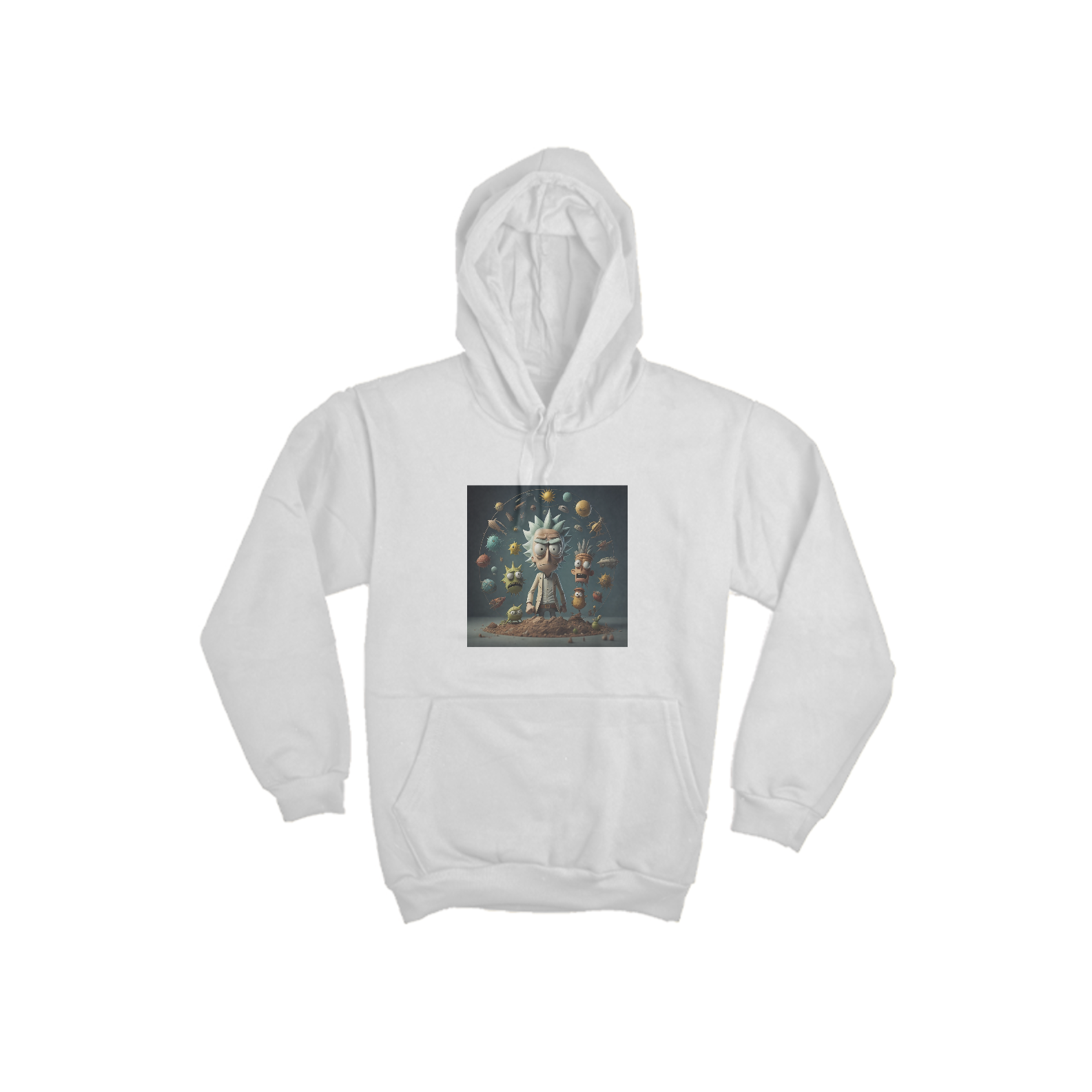 Moletom Unissex Personagem Rick AND Morty  