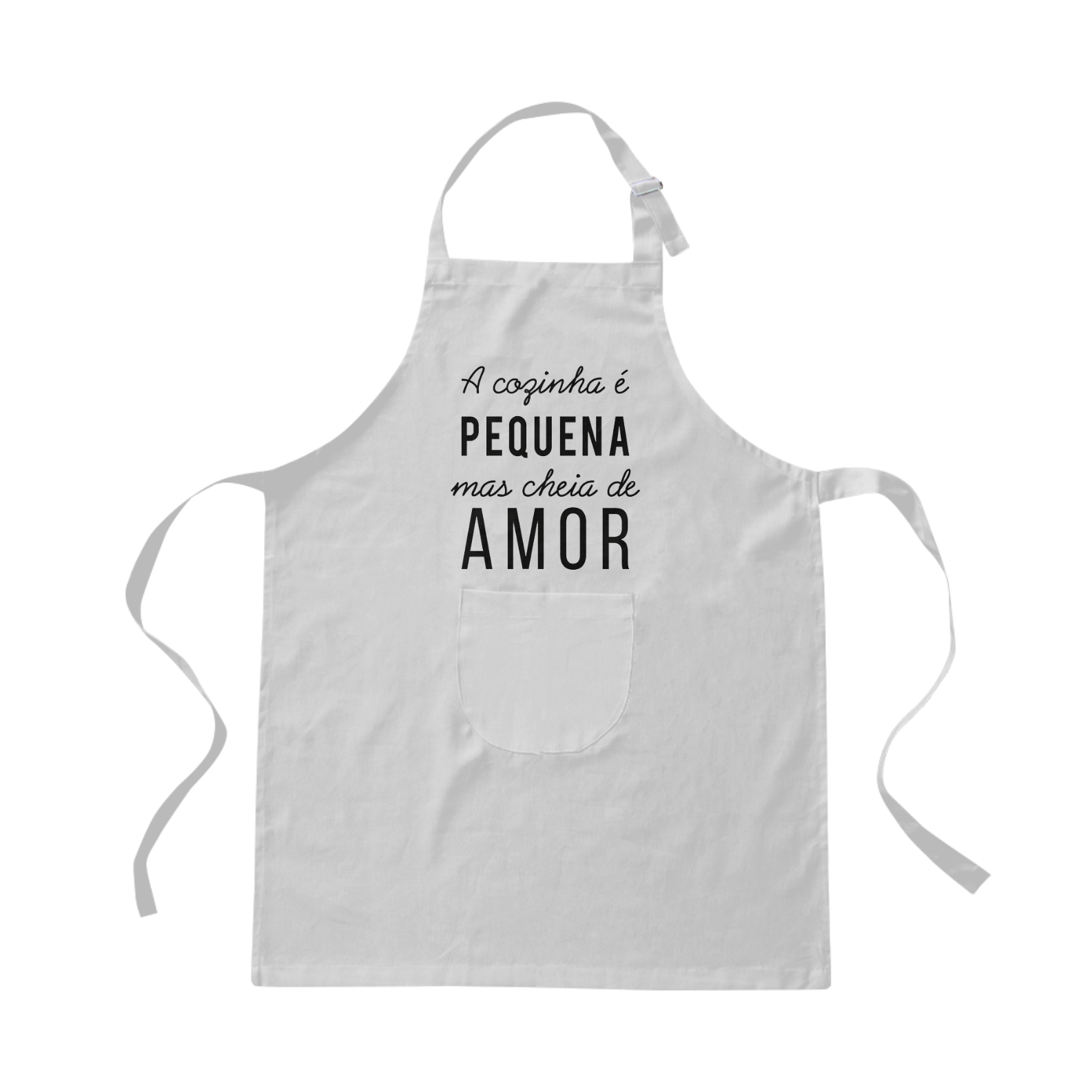 Avental de Cozinha - Cozinha Pequena Mas Cheia De Amor