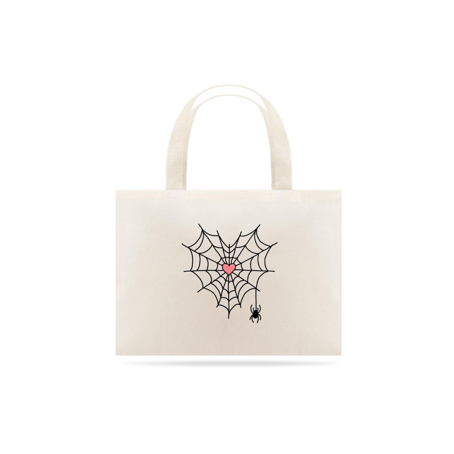 Sacola Ecobag Aesthetic Spiderman Heart
