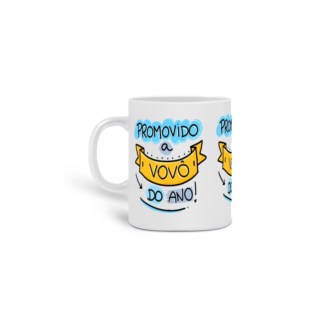 Caneca Promovido a Vovô do Ano