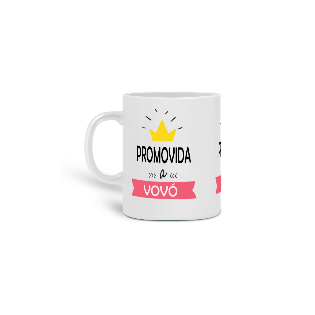 Caneca Personalizada Promovida A Vovó
