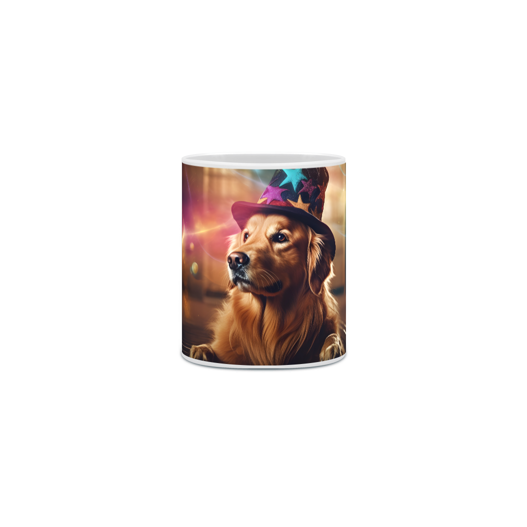 Caneca Golden Retriever com Arte Digital - #Autenticidade 0010