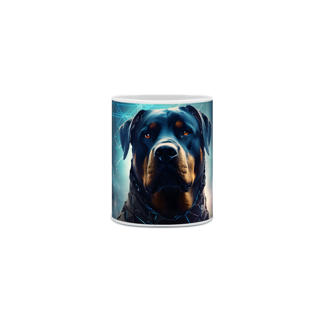 Caneca Rottweiler com Arte Digital - #Autenticidade 0024