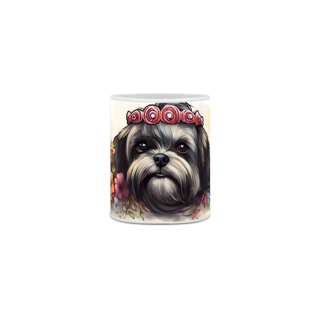 Caneca Shih Tzu com Arte Digital - #Autenticidade 0016