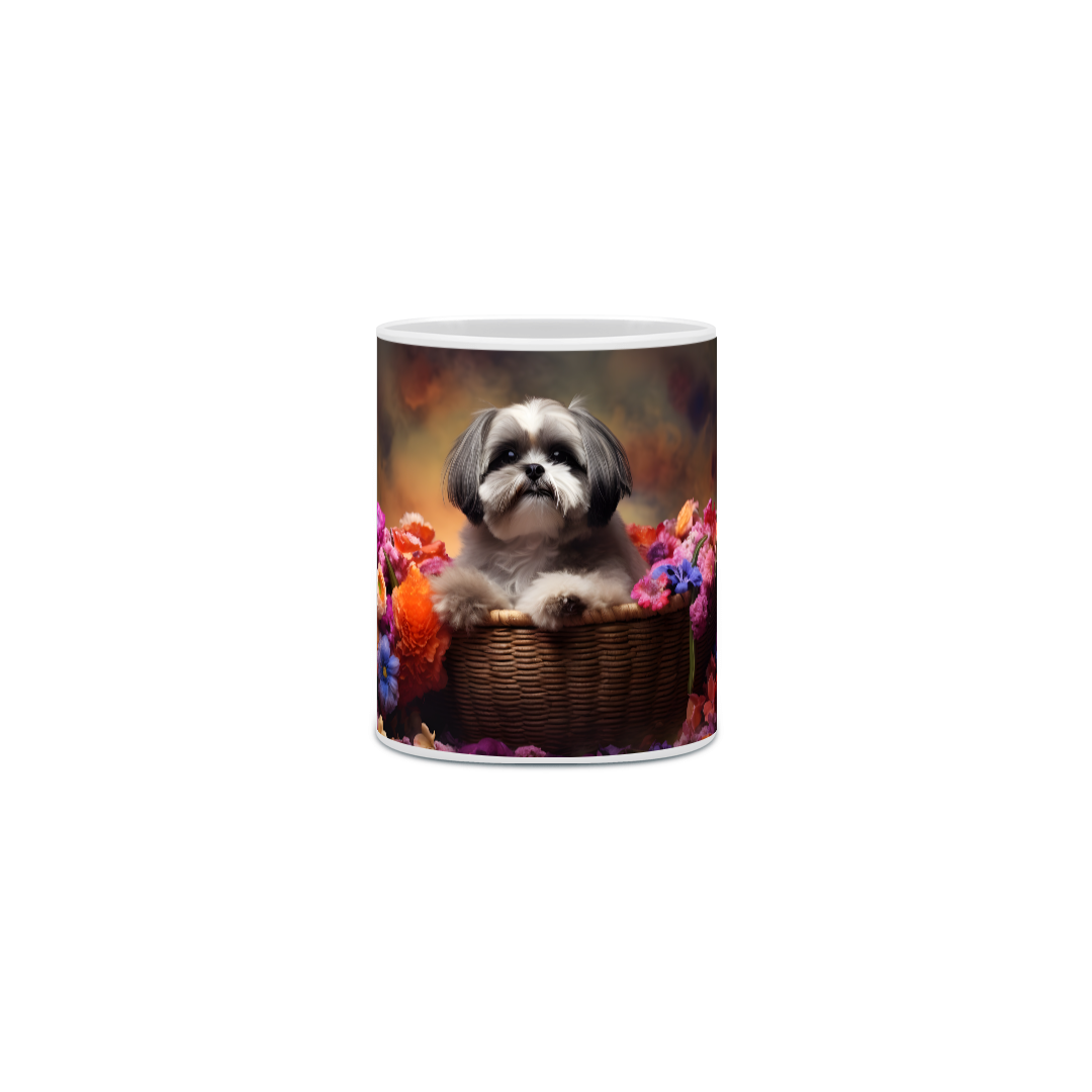 Caneca Shih Tzu com Arte Digital - #Autenticidade 0022