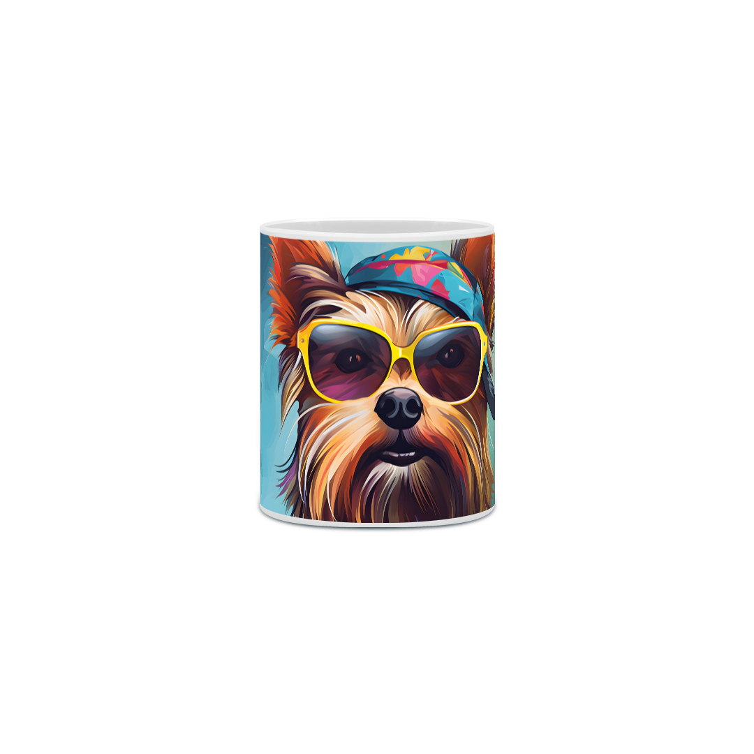 Nome do produto:  Caneca Yorkshire com Arte Digital - #Autenticidade 0017