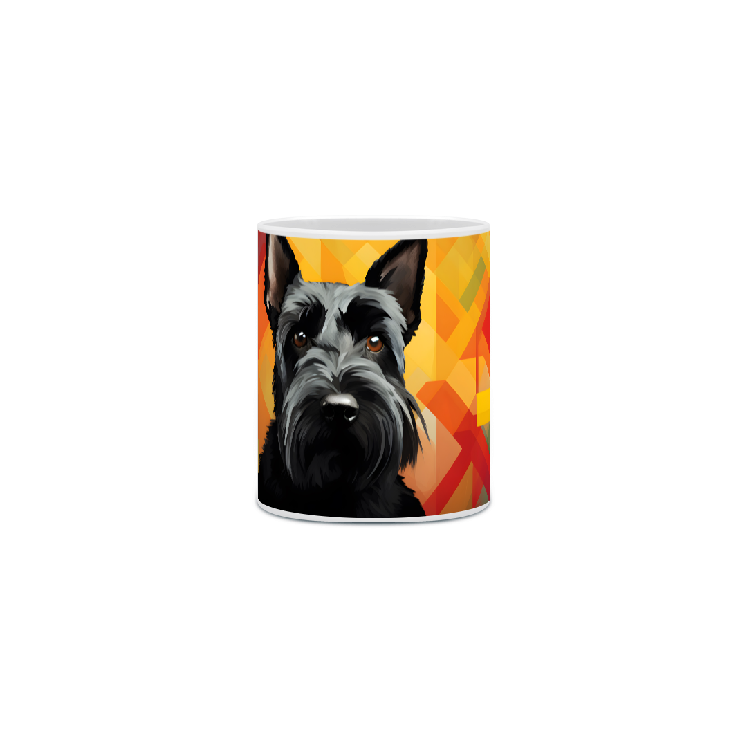 Caneca Scottish Terrier com Arte Digital - #Autenticidade 0011