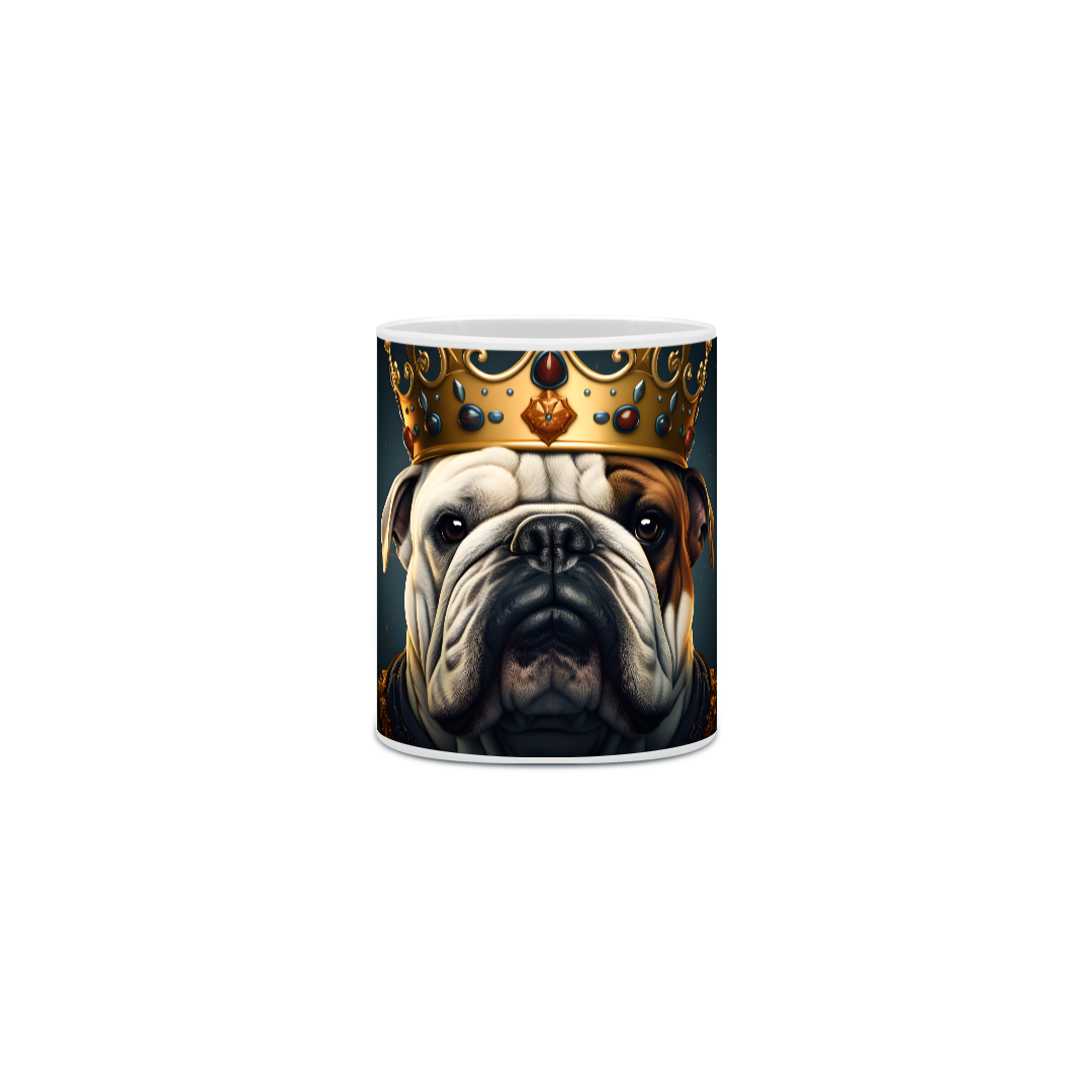 Caneca Bulldog Inglês com Arte Digital - #Autenticidade 0003