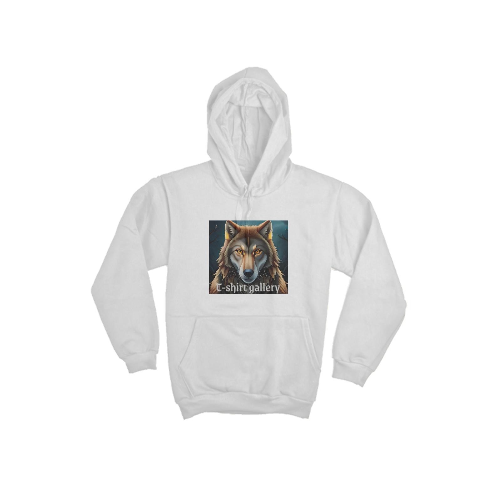 Moletom Canguru Unissex - Lobo 