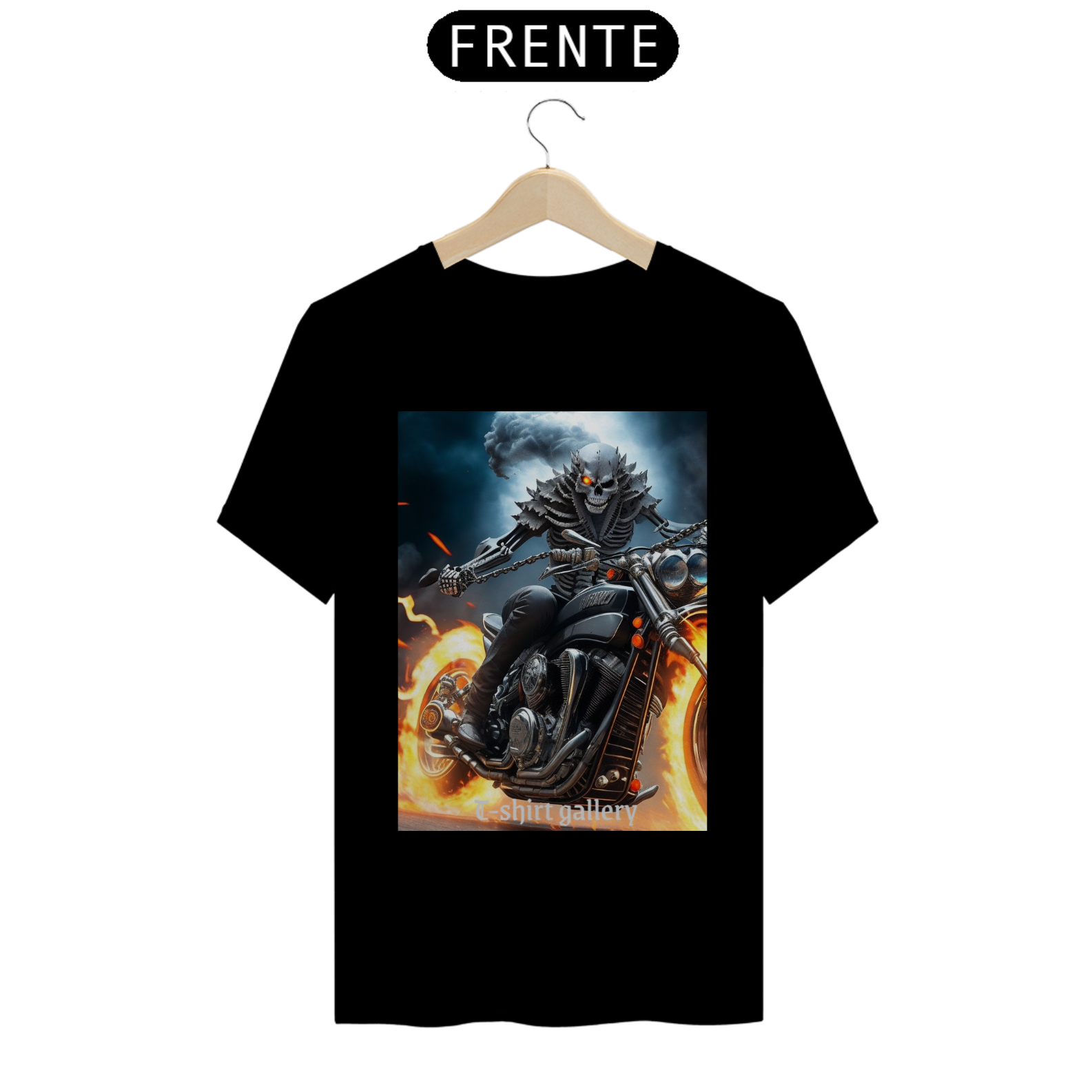 Camisetas Quality - Motoqueiro Fantasma