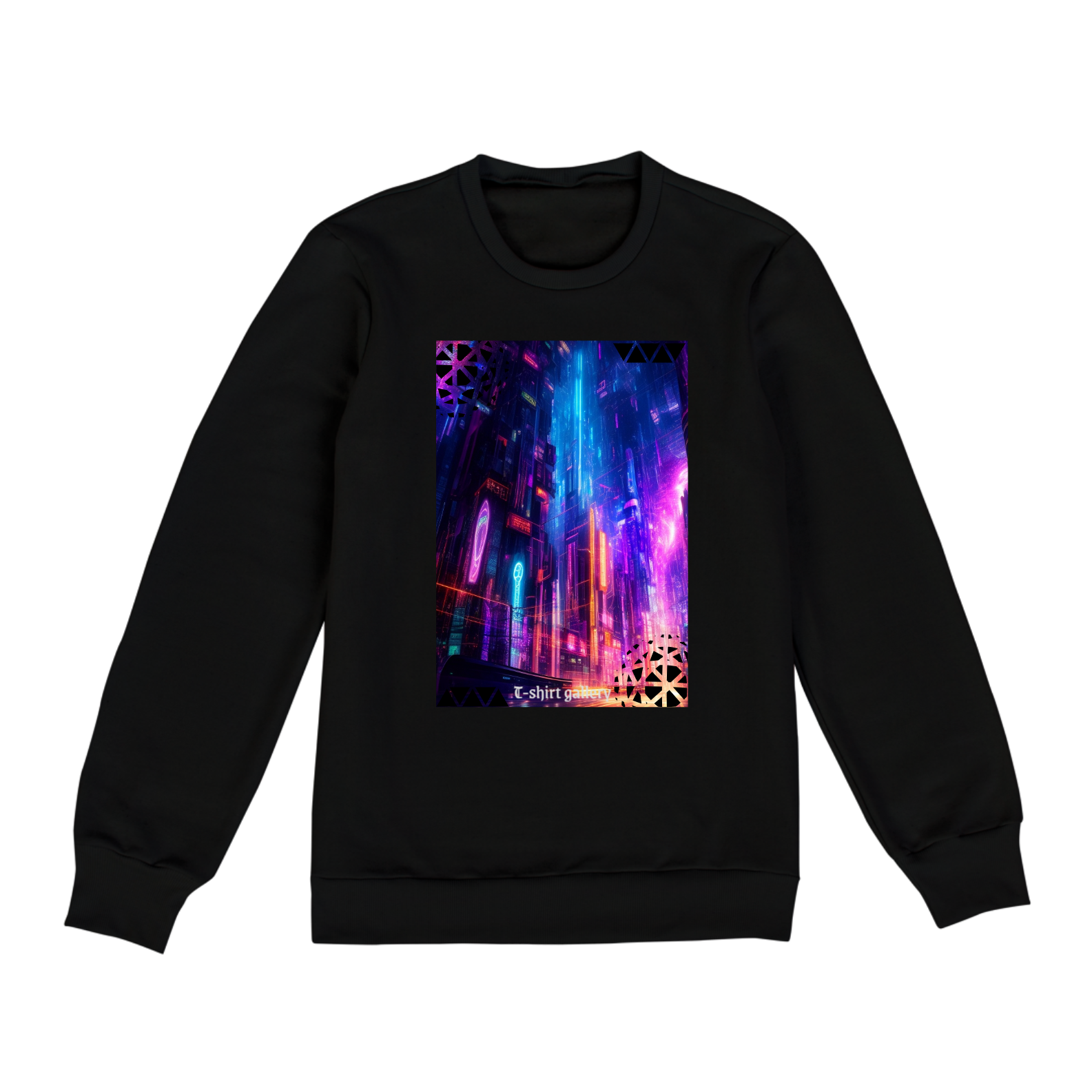 Moletom Fechado Unissex - Cidade Futurista 